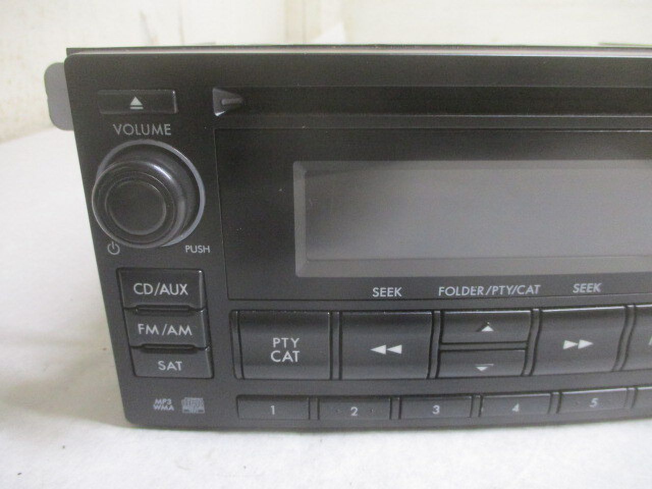 Pre-Owned 2012 Subaru Forester Single CD MP3 WMA Satellite Player Radio CP625U1 OEM LKQ (Good)