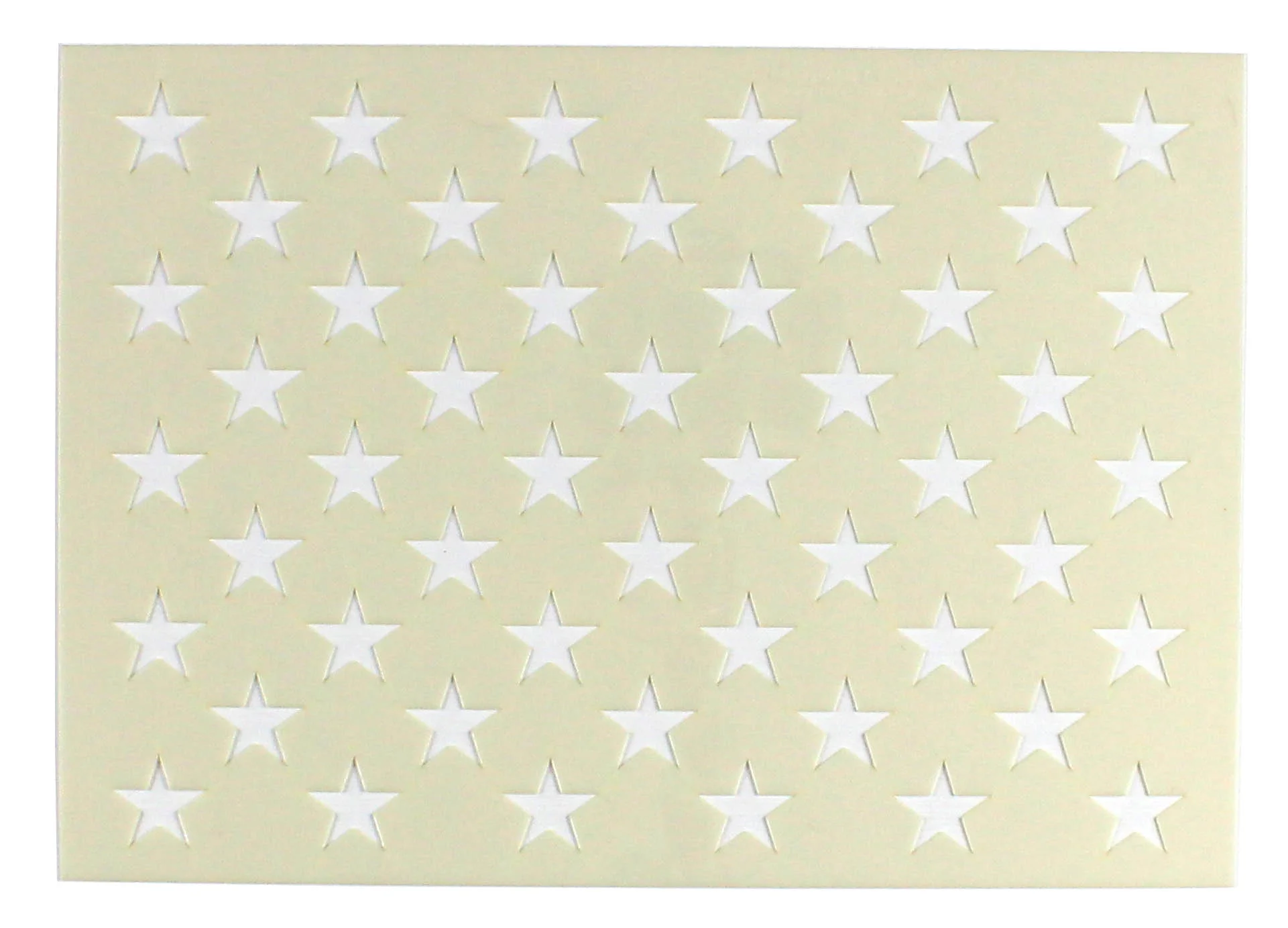 50 Star Field Stencil 14 Mil-G-Spec -10.64