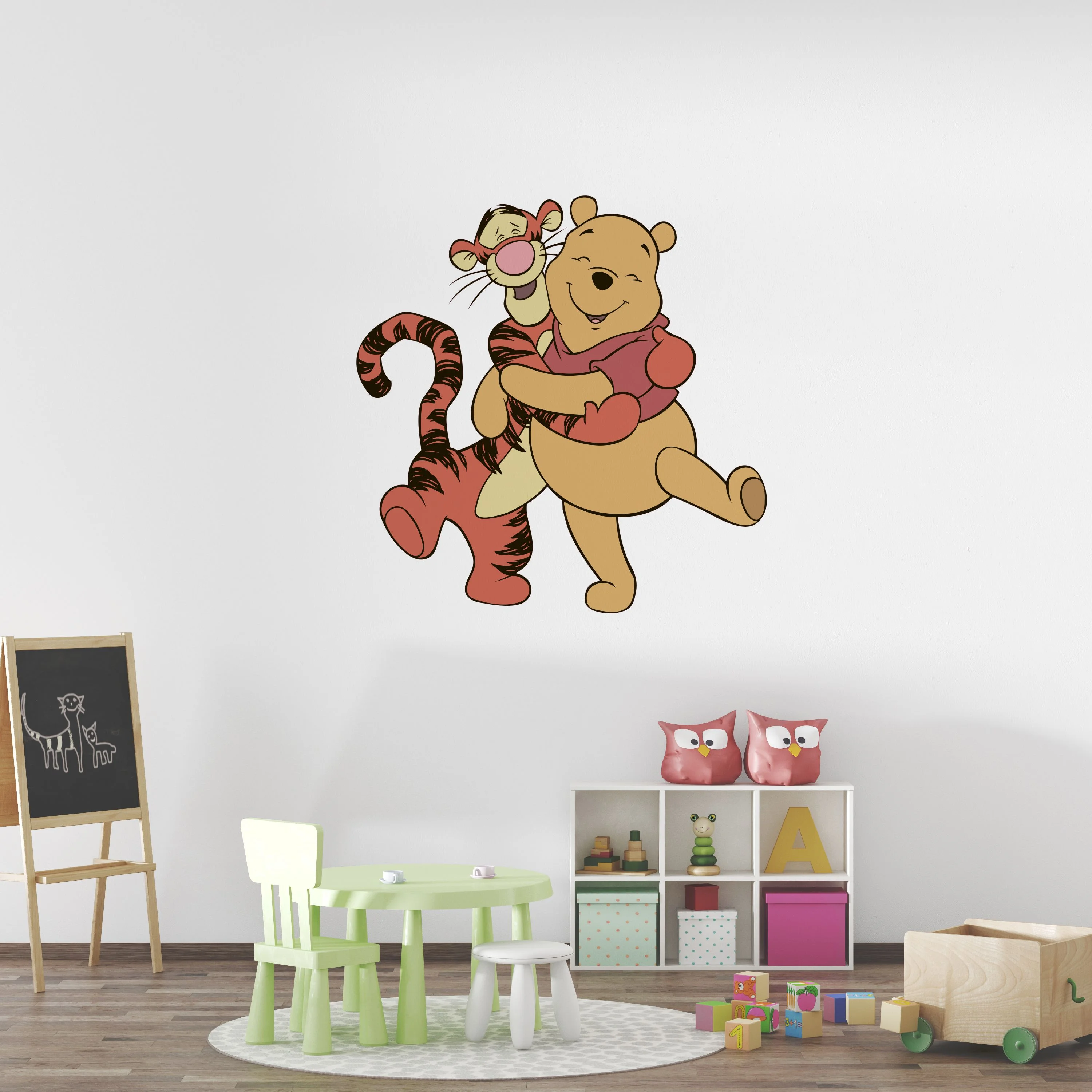 Kids Bedroom Nursery Home & Tigger And Pooh Decor Vinyl Wall Decal | 20