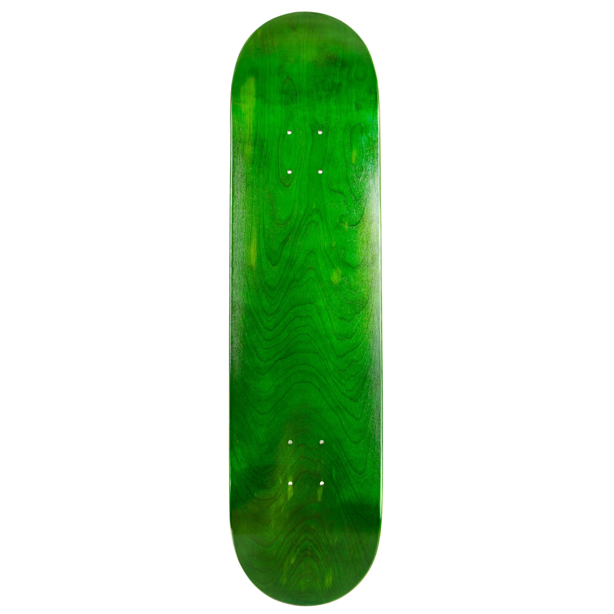 Cal 7 Blank Maple 8.25 Inch Skateboard Decks (Green)