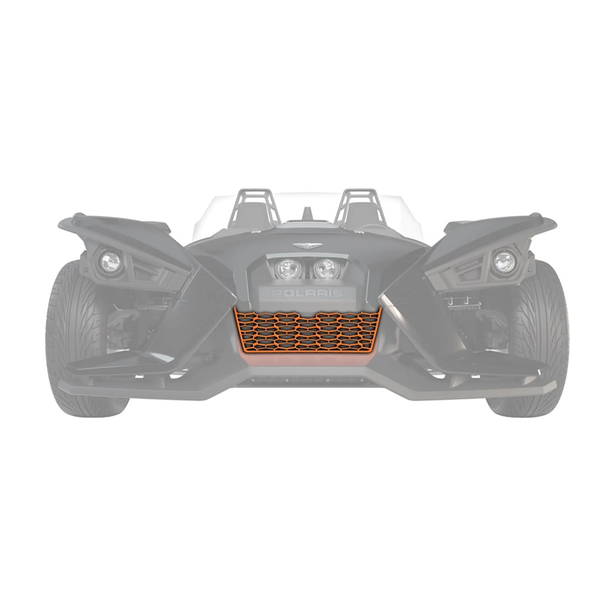 Slingshot 2884148-707 Polaris Afterburner Orange Painted Front Grille 2016-2023 GT R SL LE