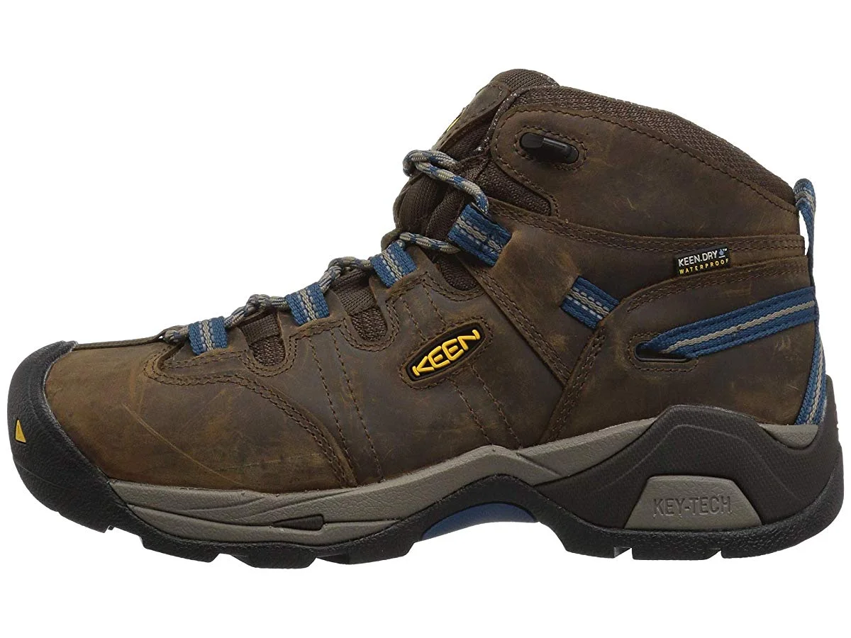Keen Utility Detroit XT Mid Steel Toe Waterproof Cascade Brown/Orion Blue