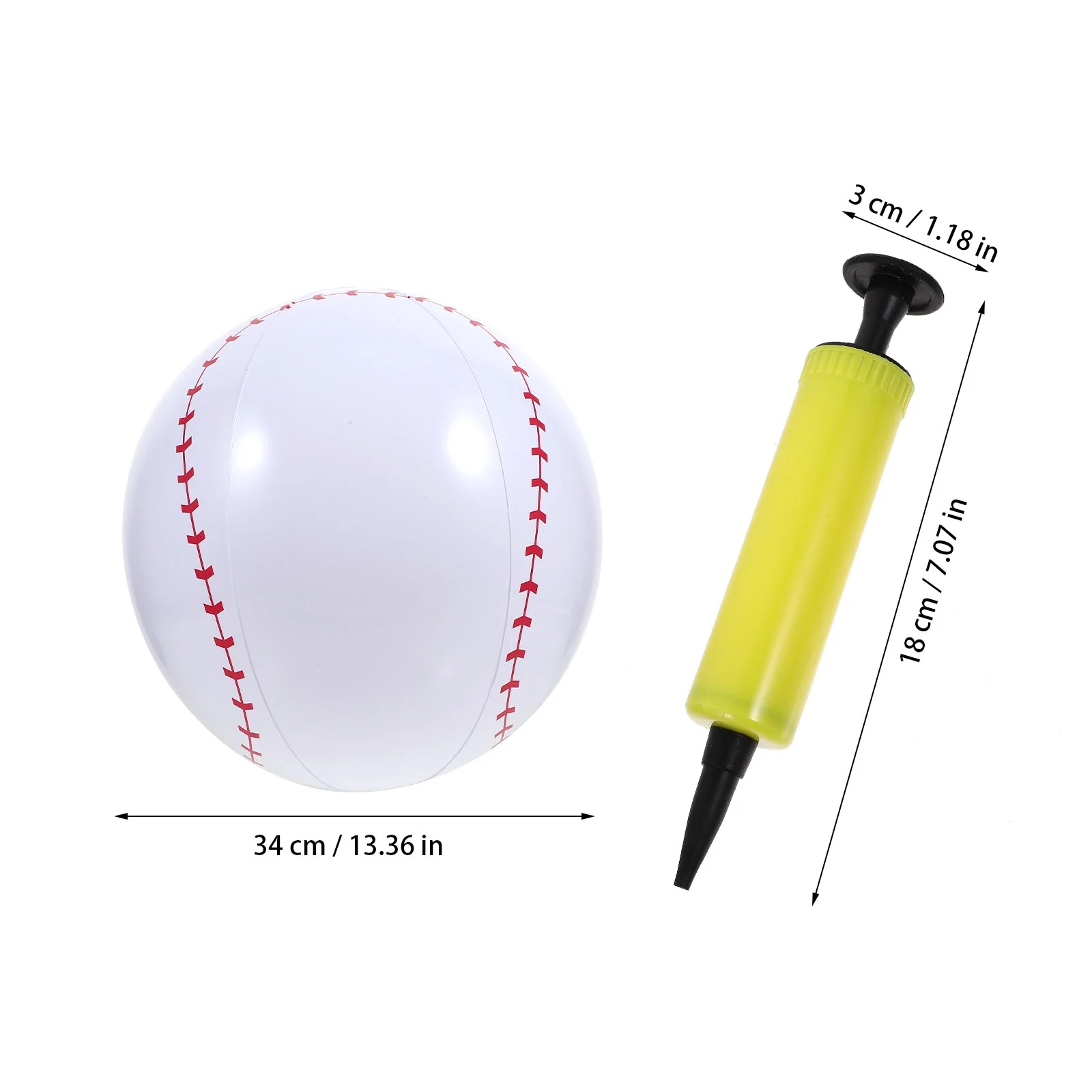 Inflatable Beach Ball Summer Pool Baseball for Swimming Balls Toys Float Playing Party Child