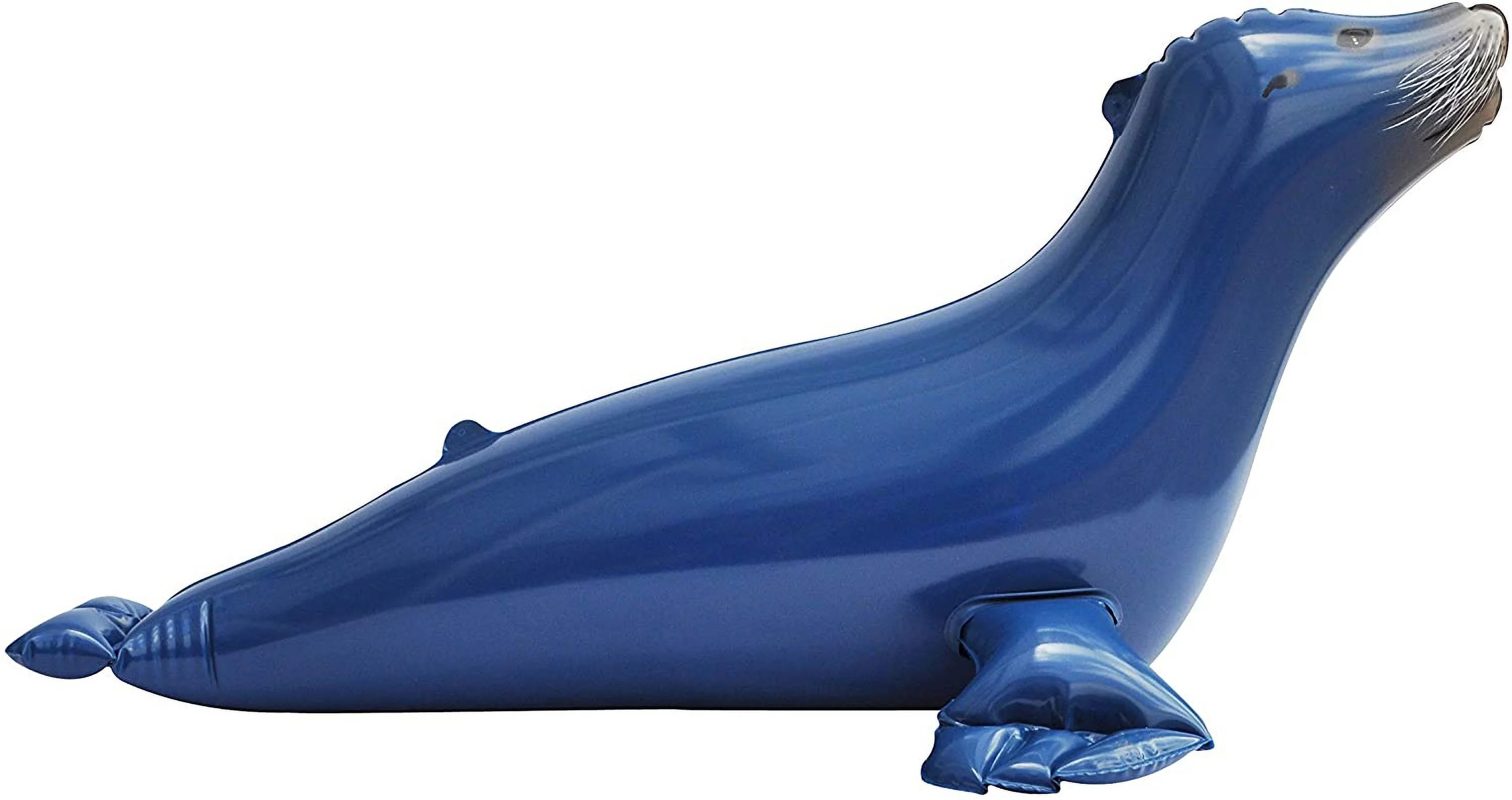 Seal Inflatable Animal 20-inch-Long Pack of 4 Gifts Toys Home Decor Party Favors and Supplies Kids and Adults by Jet Creations an-SEAL4, Multi