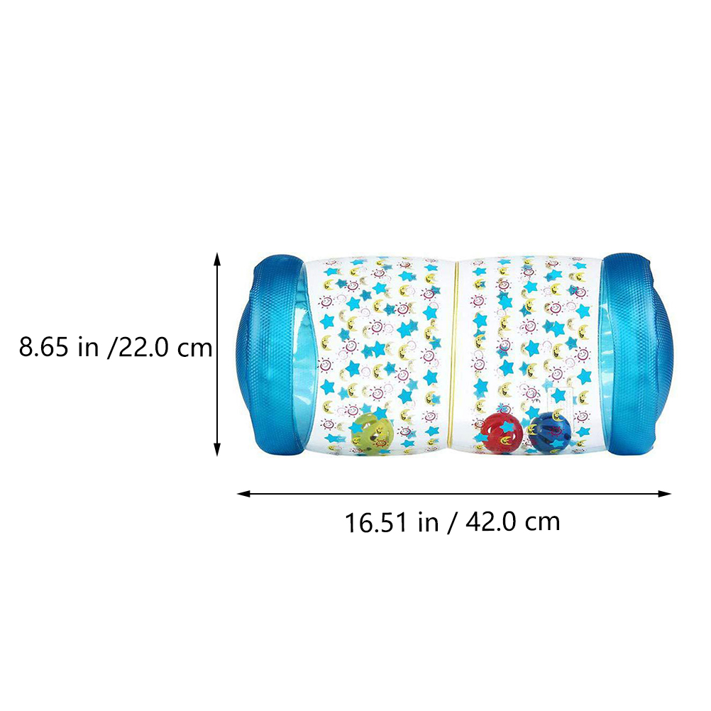 NICEXMAS Inflatable Crawling Roller Toy Baby Crawling Practice Toy Training Equipment