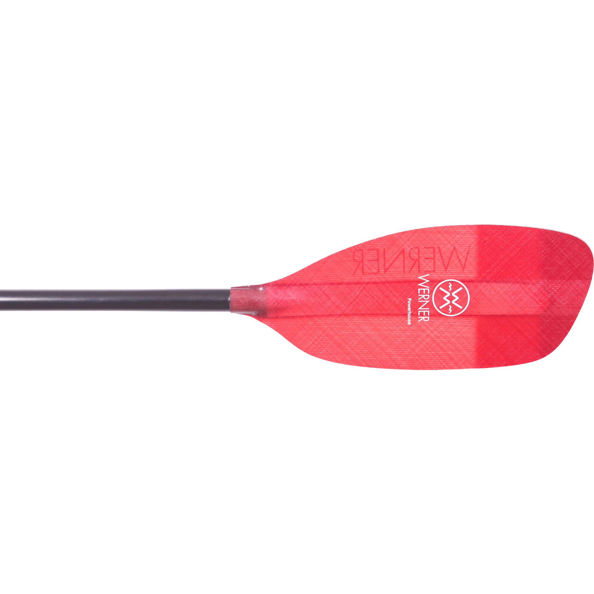 Werner Powerhouse Fiberglass Straight Shaft Whitewater Kayak Paddle