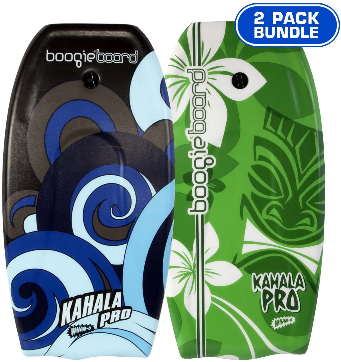 Wham-O Kahala Pro Boogie Board 36 Inch Bodyboard | Fiberclad Cover with Phuzion Core | Premium Wrist Leash Included | Slick Body & Bat Tail |Great for Beginners | Surfboard for Ocean, Sea, River, Pool