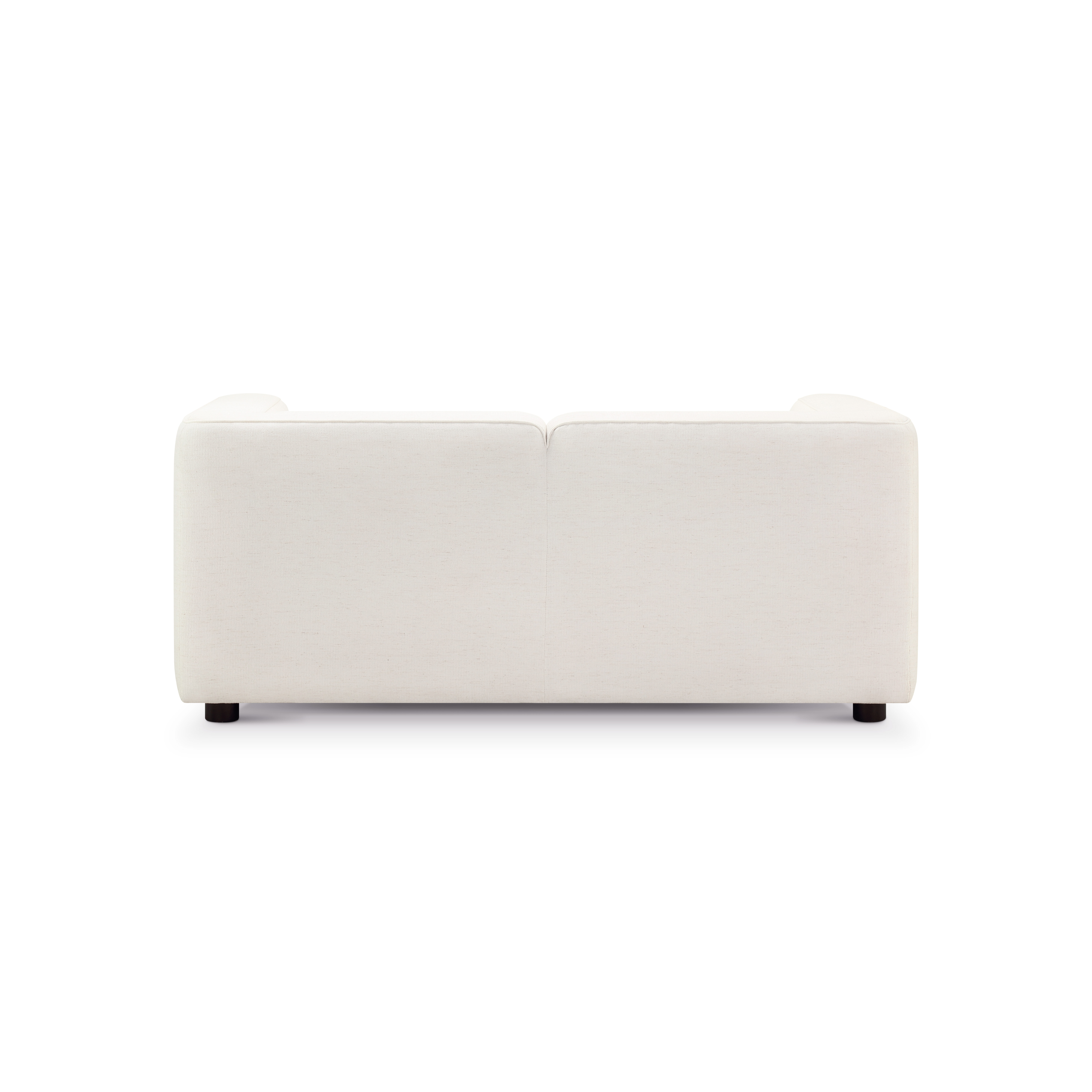 Devon & Claire Kyle Stain-Resistant Fabric Loveseat, Cream