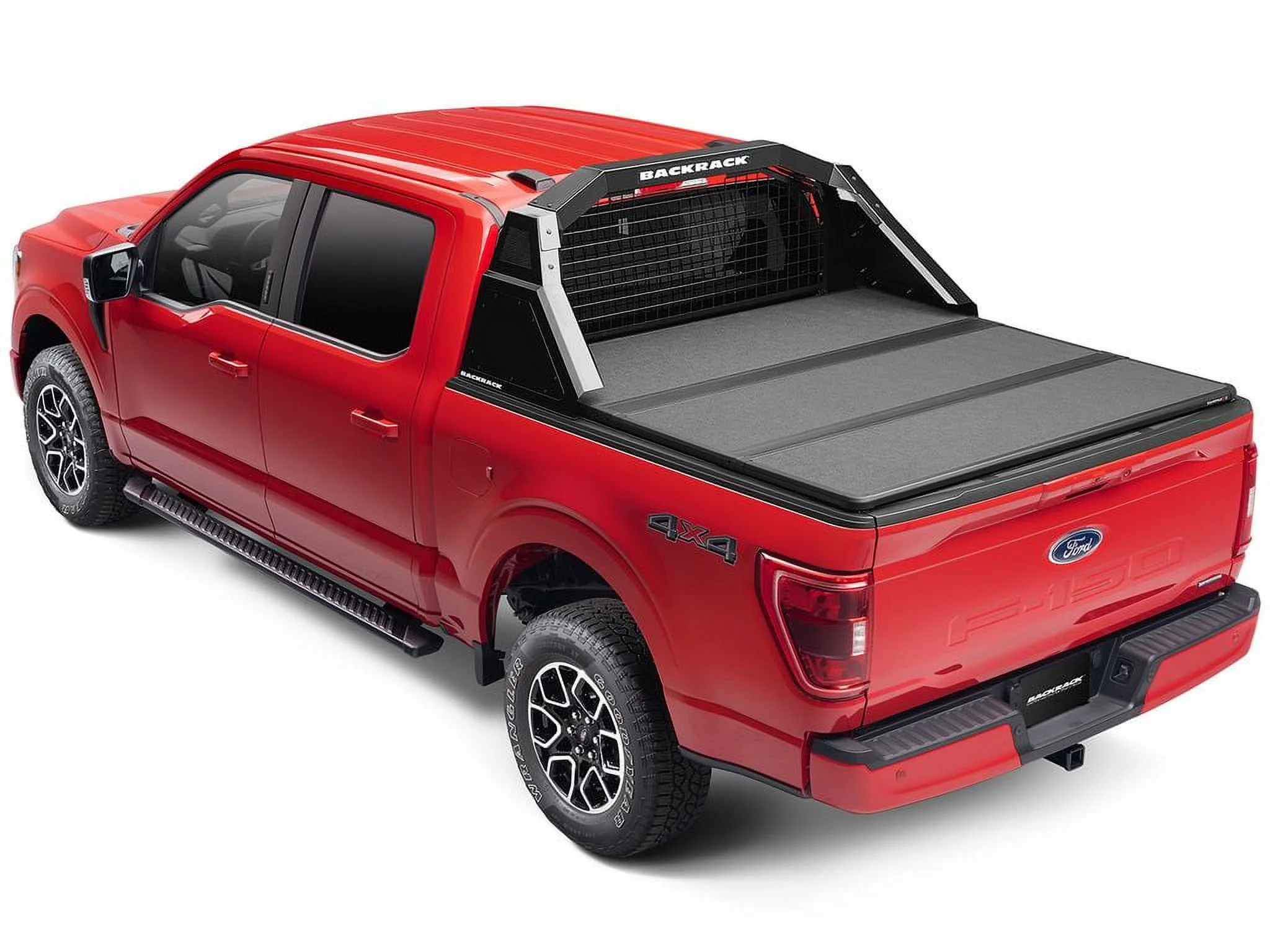 BACKRACK by RealTruck Trace Rack | Black, No Drill | TR9002 | Compatible with 2019-2024 Chevrolet/GMC Silverado/Sierra 1500; 2022 Chevrolet Silverado 1500 LTD