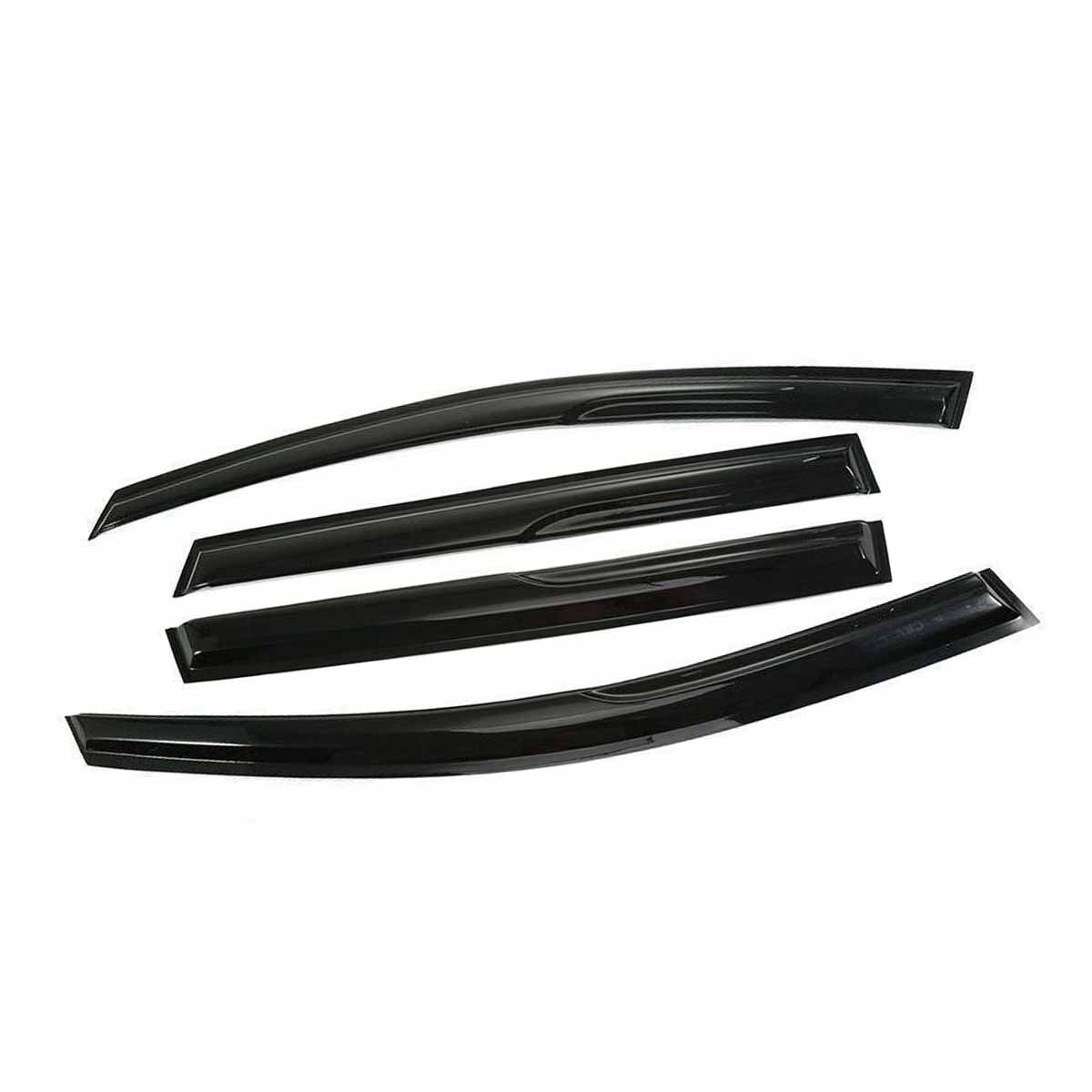 Window Deflector JDM Tape-on Fit for 2019-2023 Sub.aru Forester Window Visors Mugen Sun Guards Dark Smoke