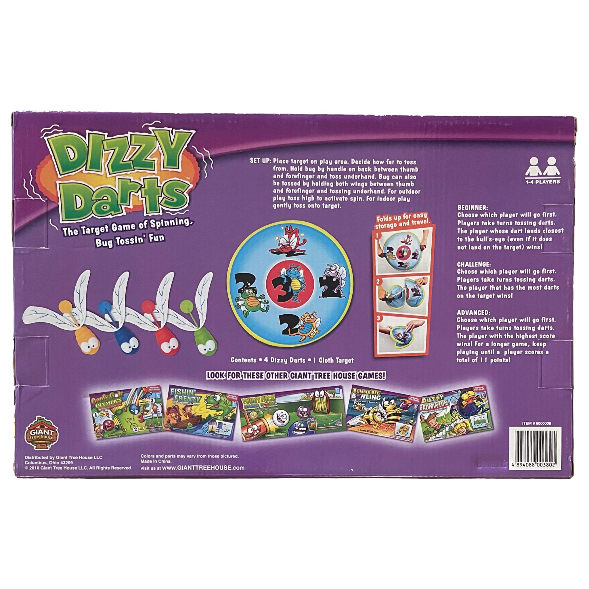 Giant Tree House Dizzy Darts