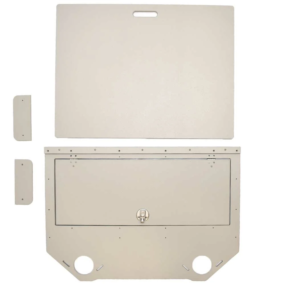 Crestliner Pontoon Boat Fish Station Panels 2311144 | 2019 Dolphin Gray (Kit)