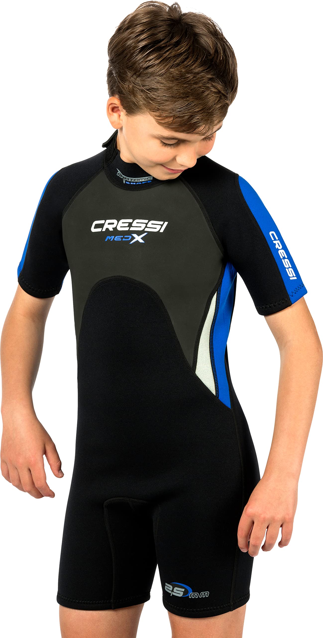 Cressi Med X Shorty Junior, Black/Pink