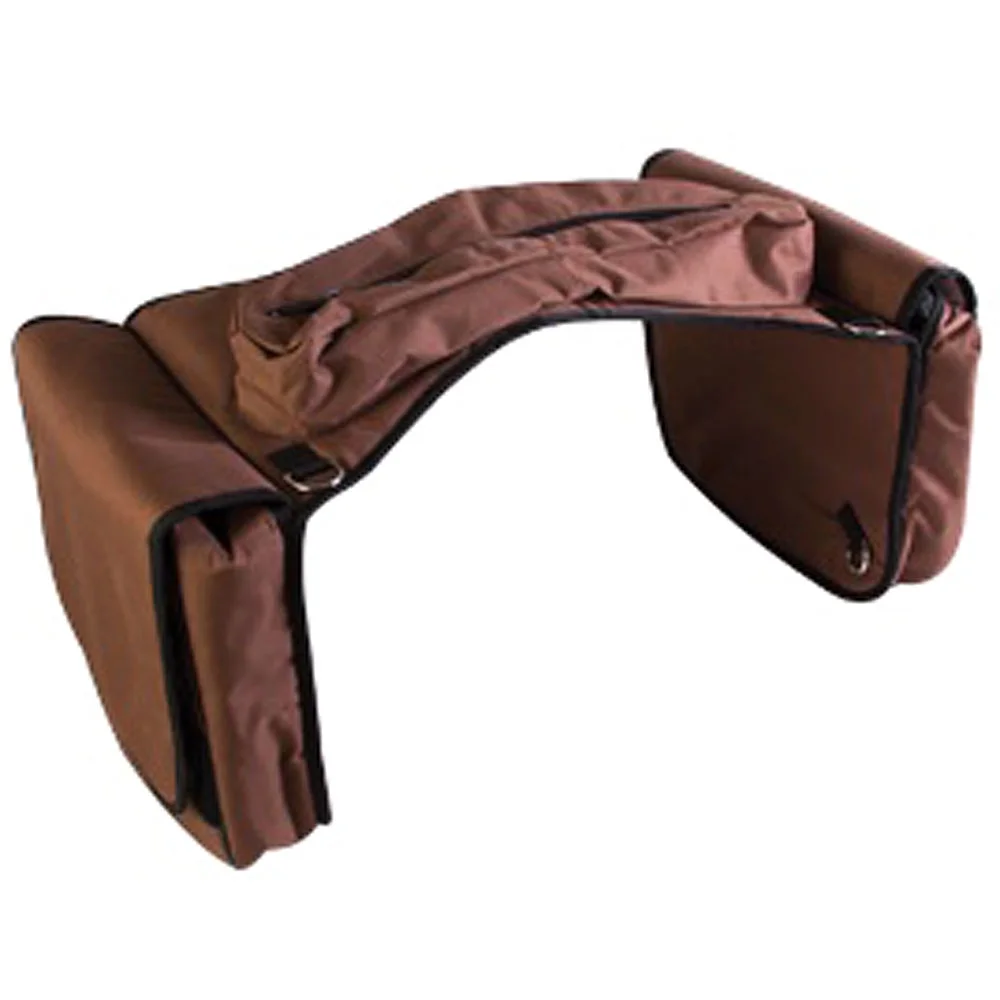 98AI 11X13X3.5 Hilason Western Horse Tack Insulated Saddle Bag Brown
