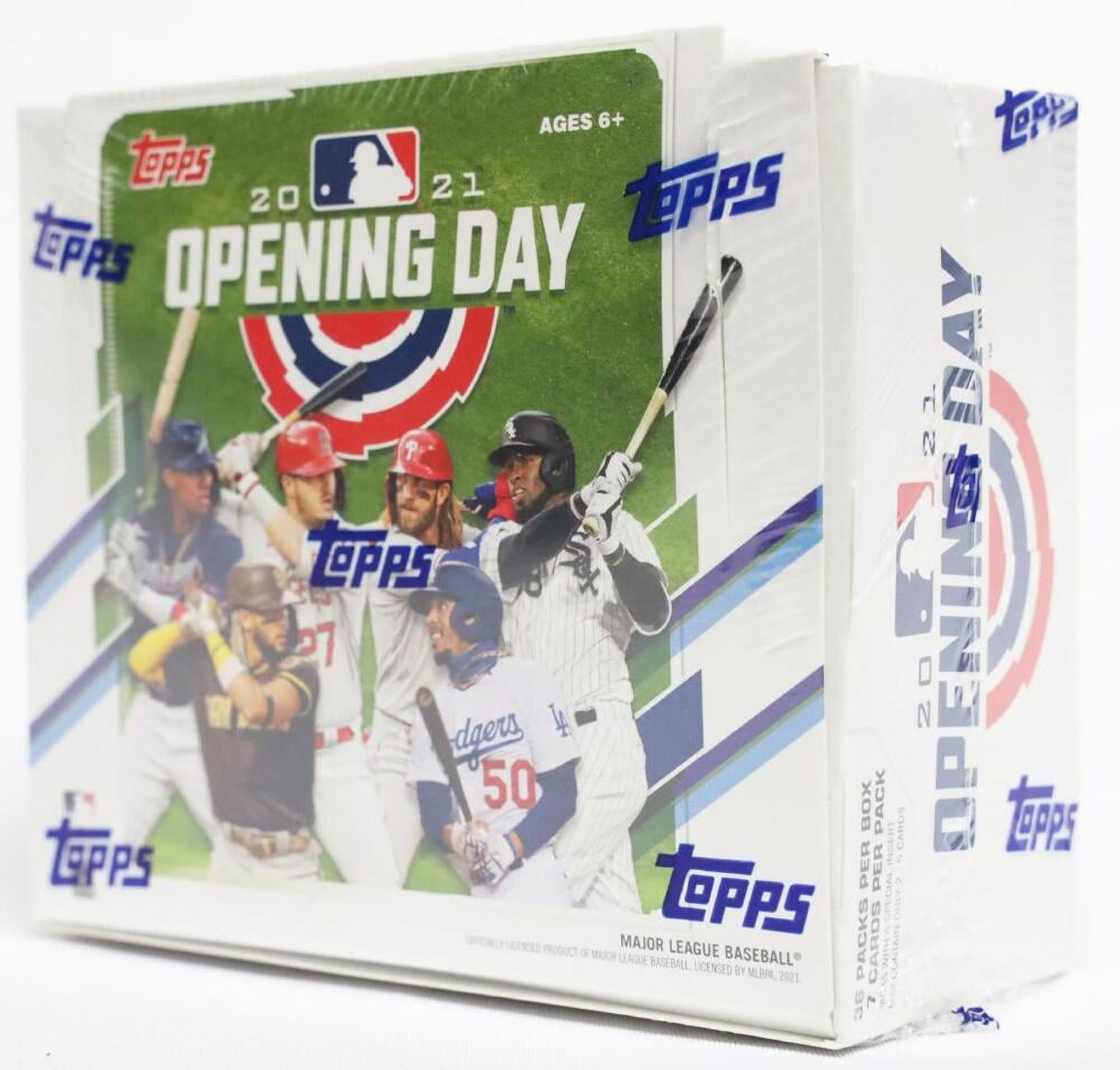 2021 Topps Opening Day Baseball Hobby Box 36 Packs