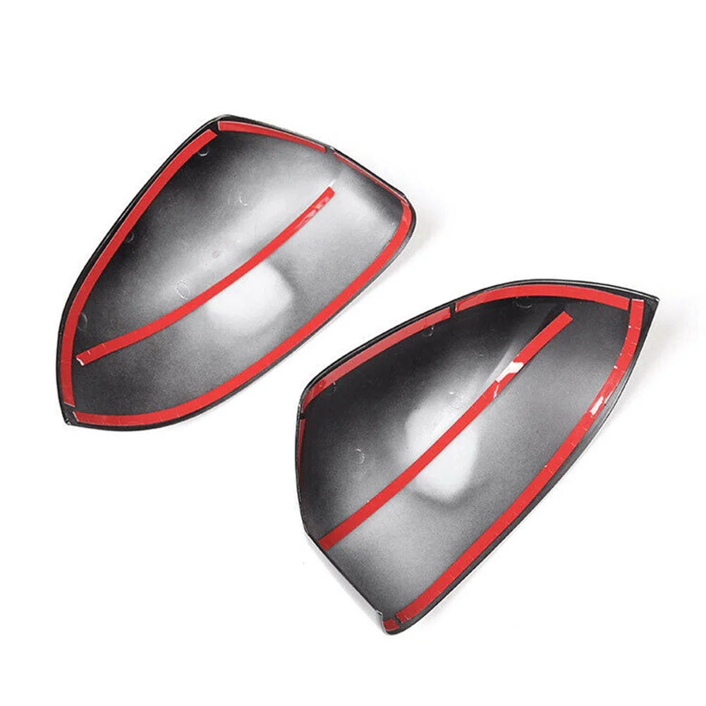 NS Rearview Rear View Mirrors Cap Cover Trim Fit BMW X3 X4 G01 G02 2018-2022 Black