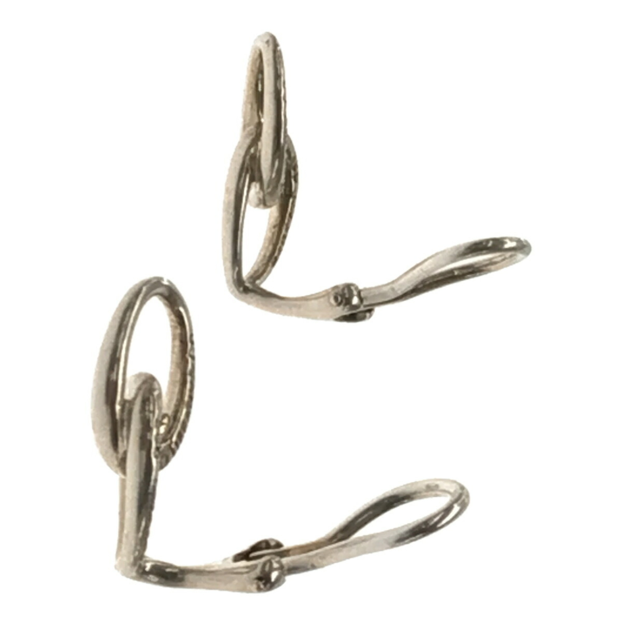Pre-Owned TIFFANY&Co. Tiffany Double Loop Earrings Accessories Women's Silver VINTAGE OLD ITMANGWTW66Q RM2886M (Good)