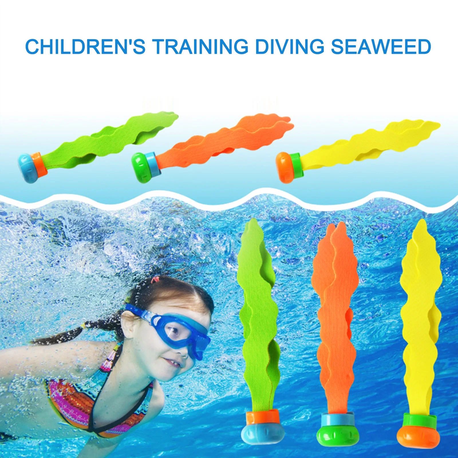 Wmkox8yii Bath Toys For Kids,3PCS Diving Ball Streamers Swimming Pool Toys Underwater Games Training