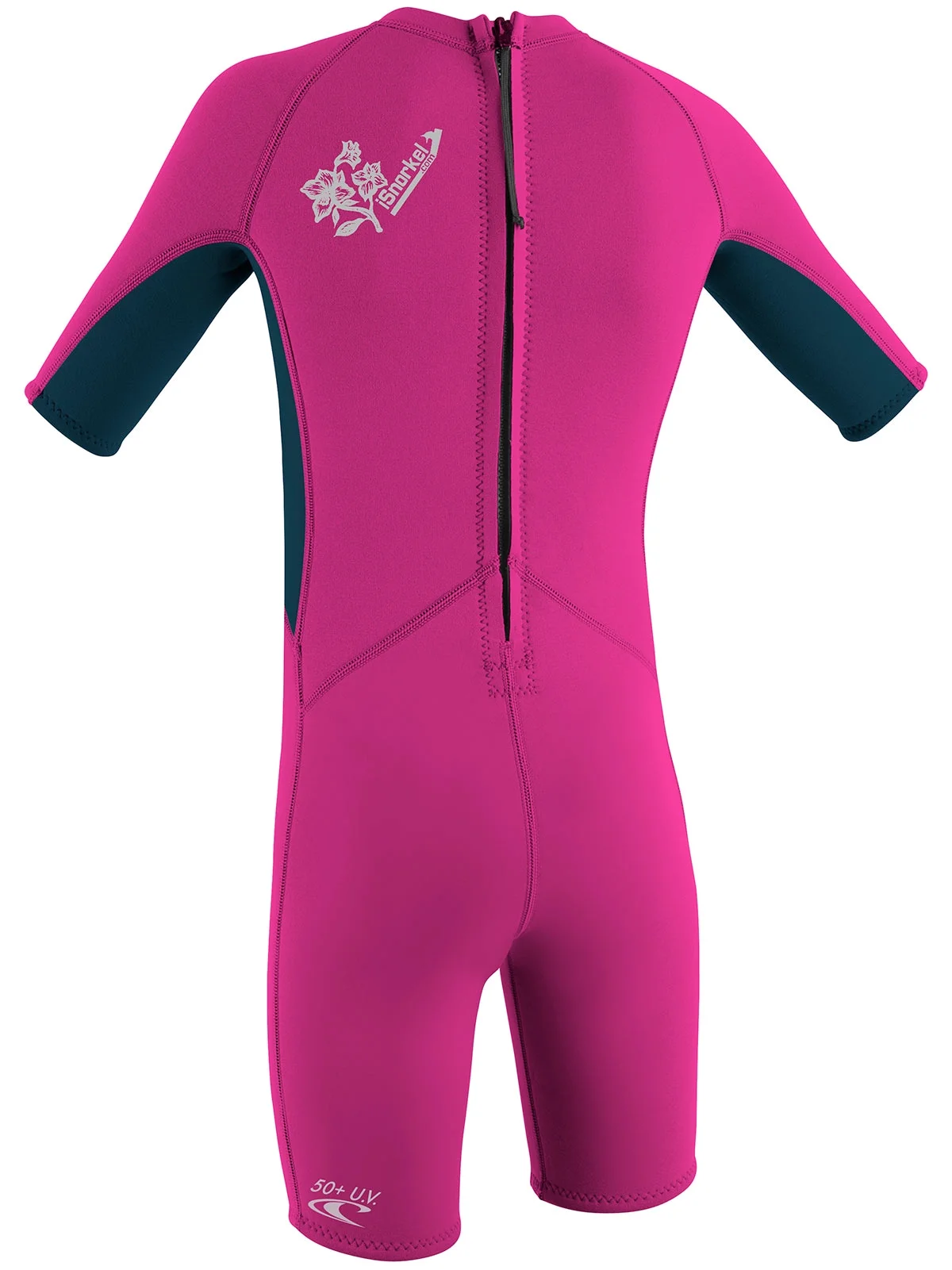 O'Neill Reactor toddler shorty wetsuit Youth 6 Berry/slate (5127G)