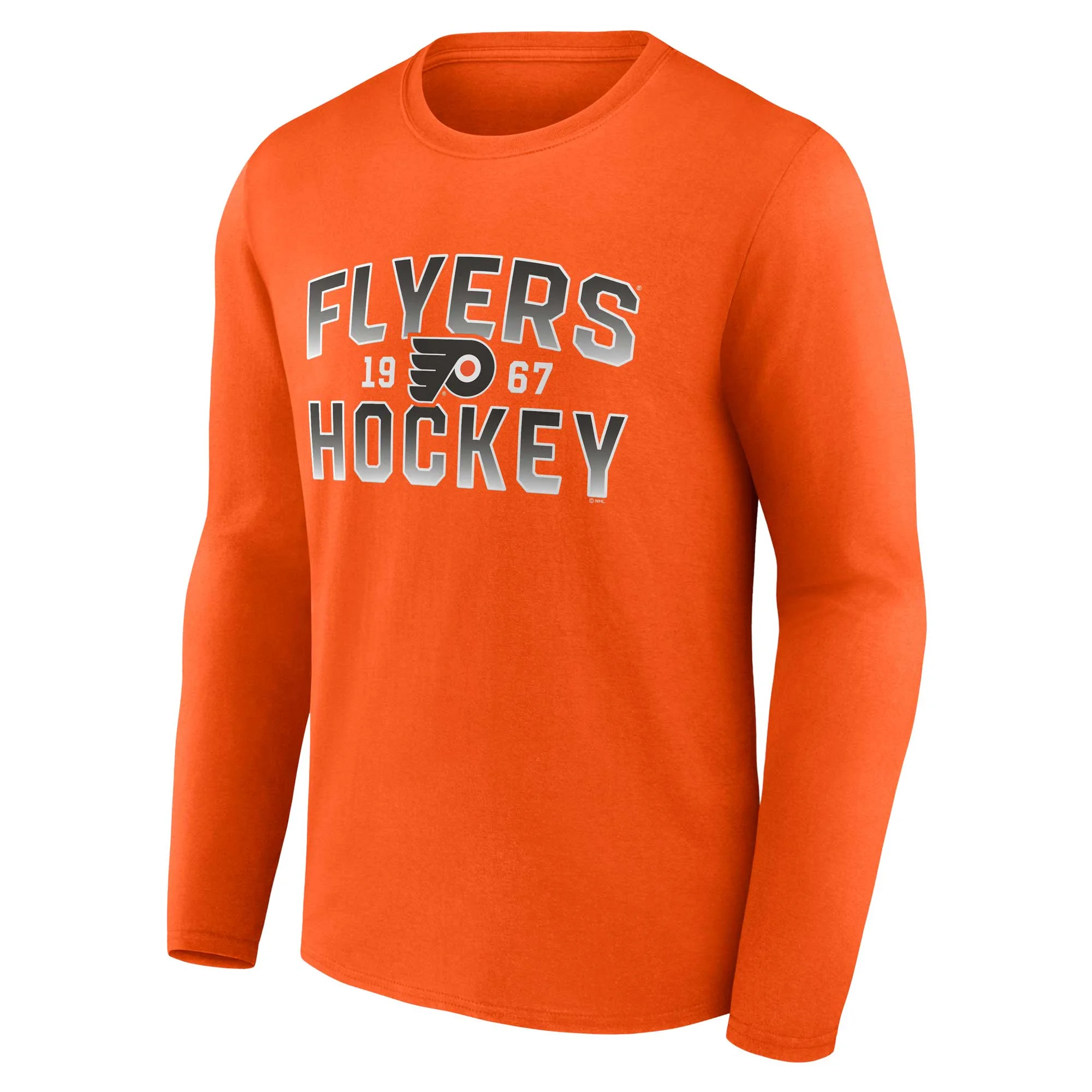 Men's Fanatics Branded Orange Philadelphia Flyers Skate Or Die Long Sleeve T-Shirt