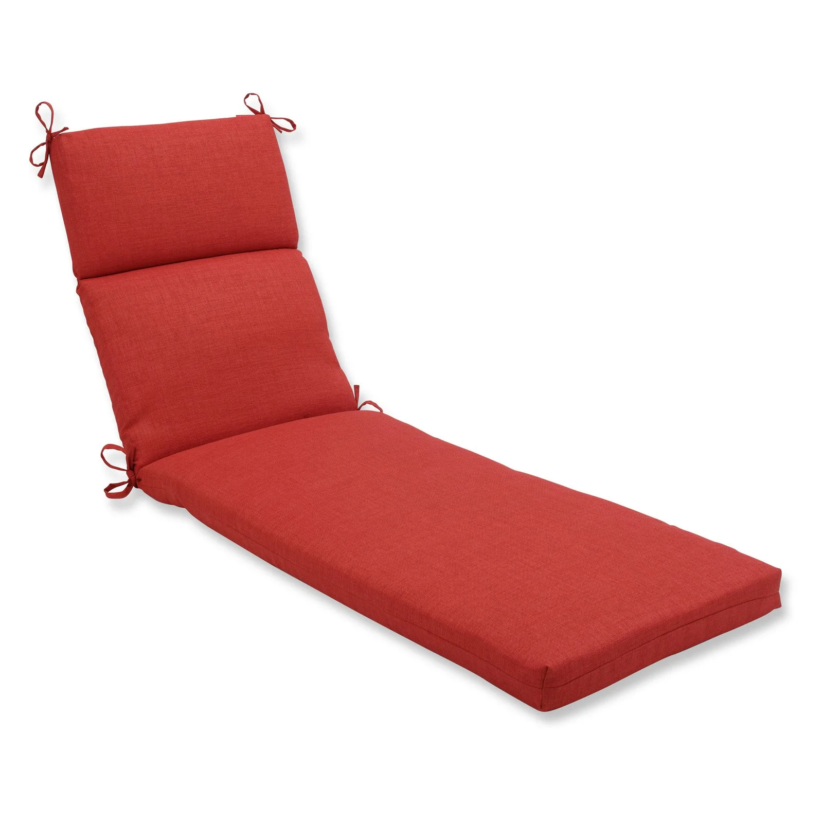 Pillow Perfect Rave Solid Outdoor/Indoor Chaise Lounge Cushion