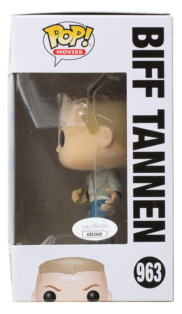 Tom Wilson Signed Biff Tannen Back To The Future Funko Pop #963 JSA