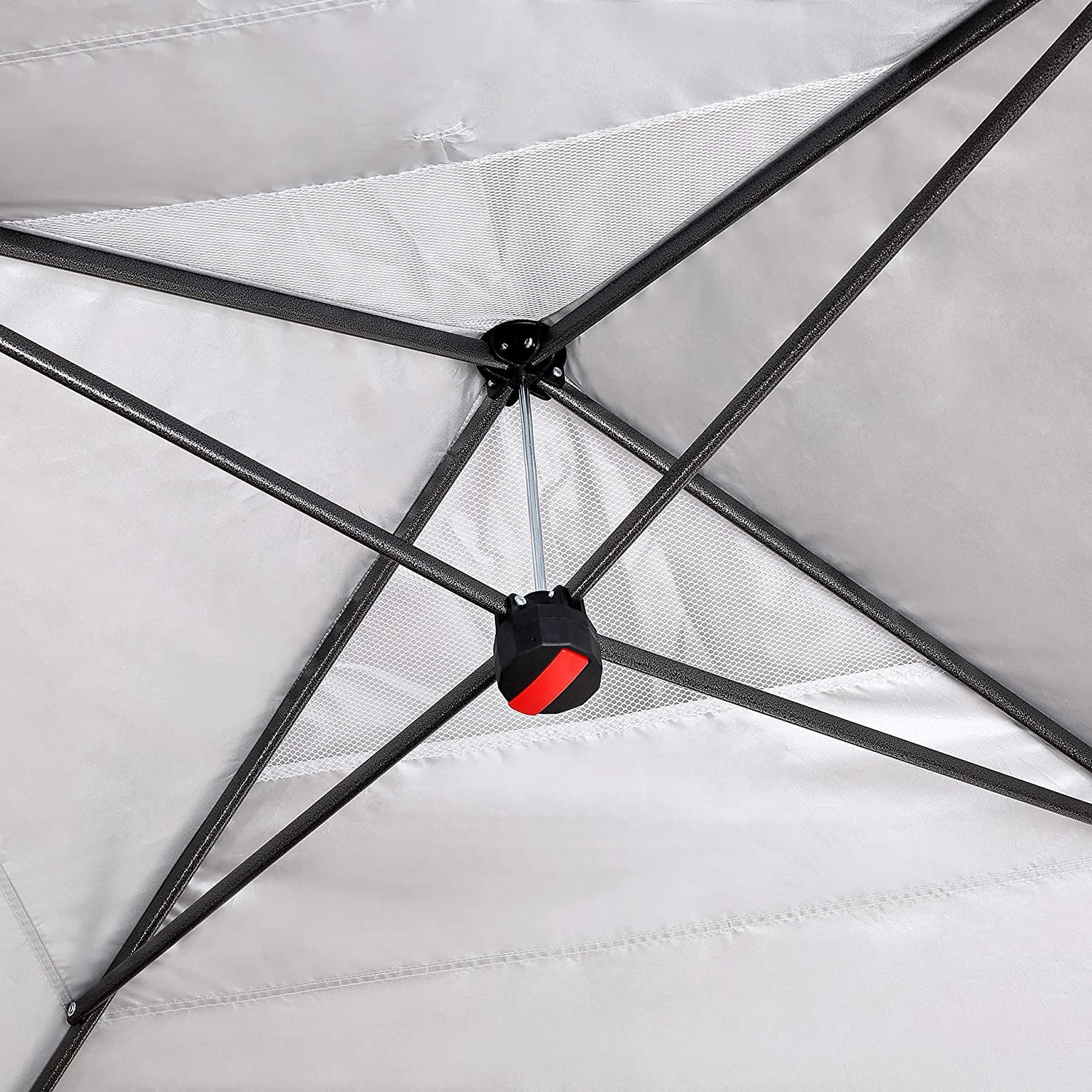 ARROWHEAD OUTDOOR 12’x12’ Pop-Up Canopy & Instant Shelter, Carry Bag, Guide Ropes & Stakes Included, USA-Based (White)