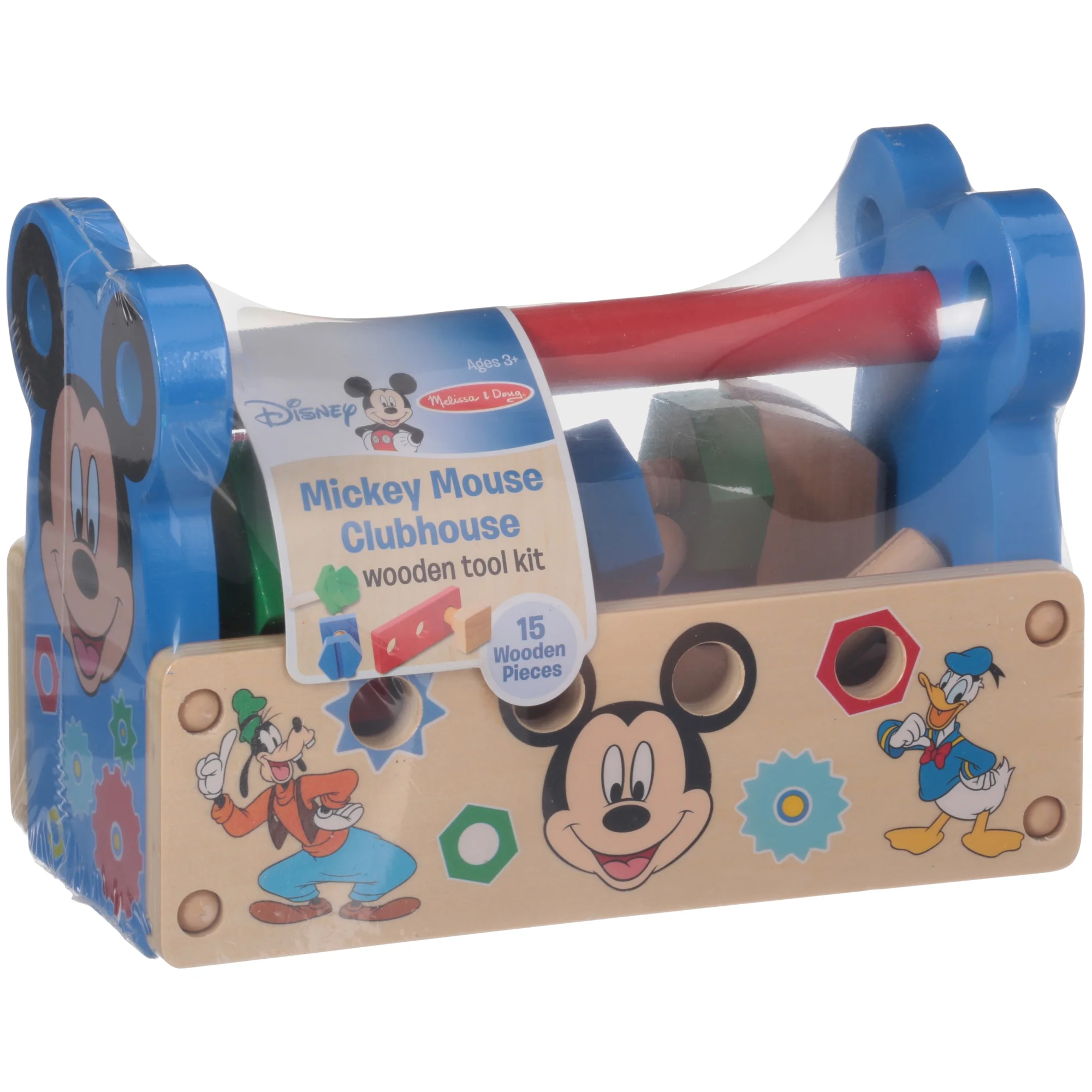 Melissa & Doug ® Disney Mickey Mouse Clubhouse Wooden Tool Kit 15 pc Pack