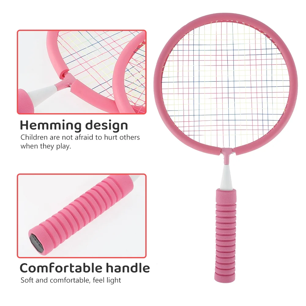 8 in 1 Badminton Rackets for Children Kids Badminton Set Indoor Outdoor Sport Game