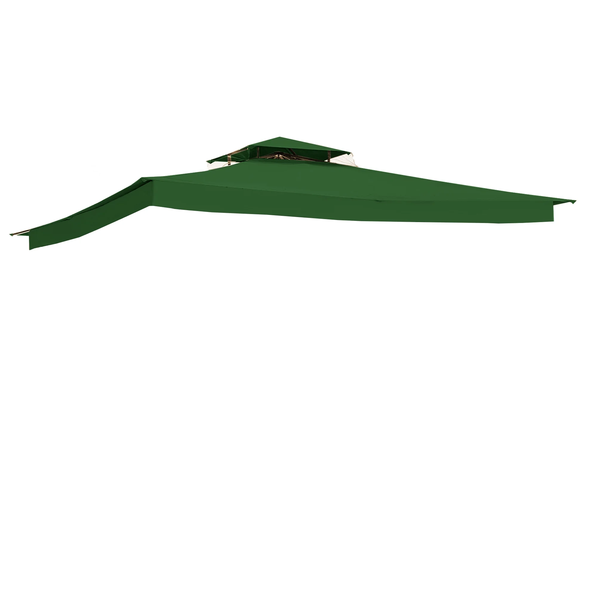 Garden Winds Replacement Canopy Top Cover for the BJs 2010 Living Home 10 x 12 Gazebo - Green