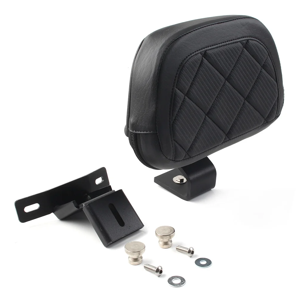 ZS Motorbike Front Driver Rider Backrest Pad For Harley Touring CVO Road Electra Glide 2009-Up