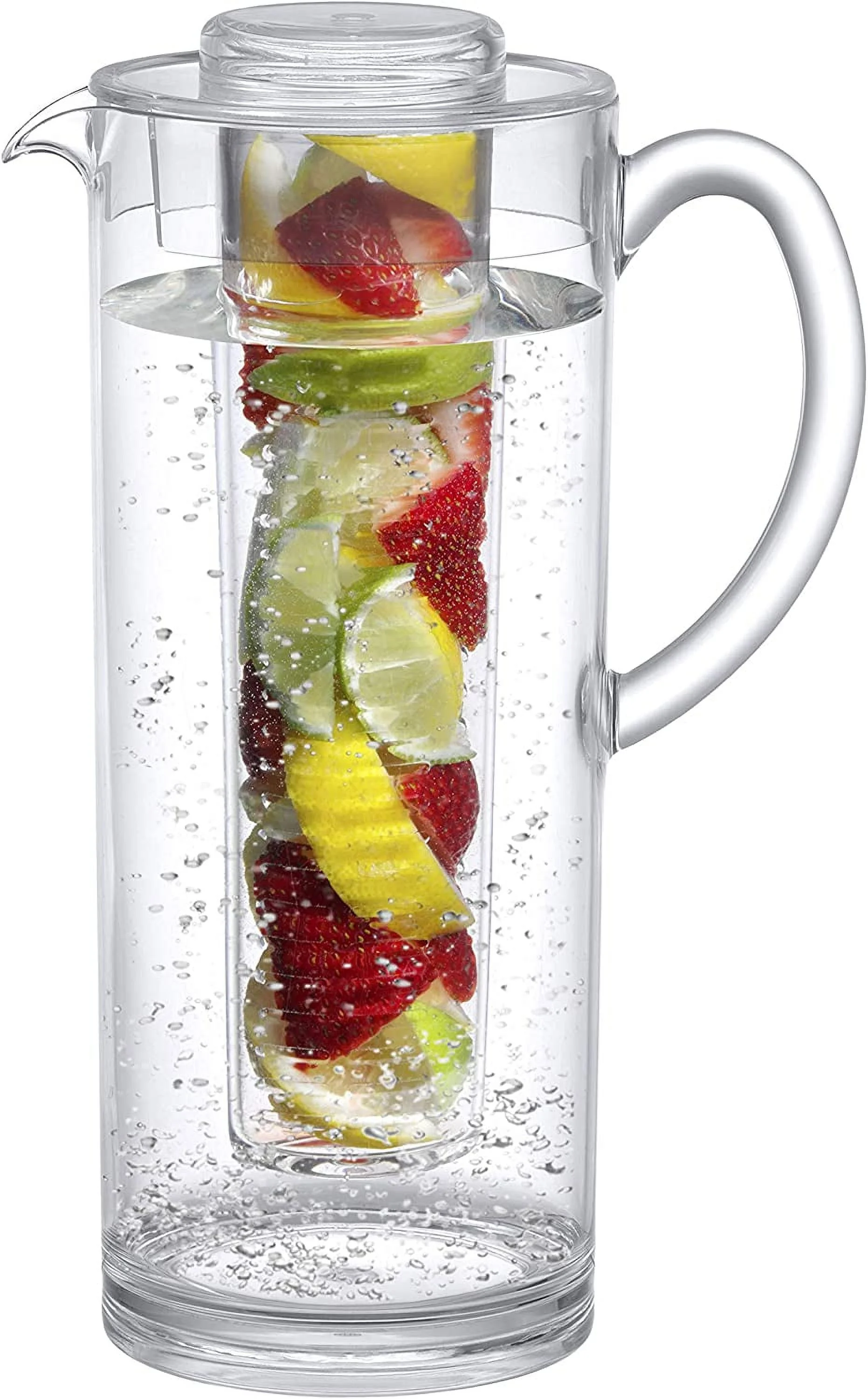 Prodyne Trim Fruit Infusion Pitcher, 60 oz, Clear FI-60