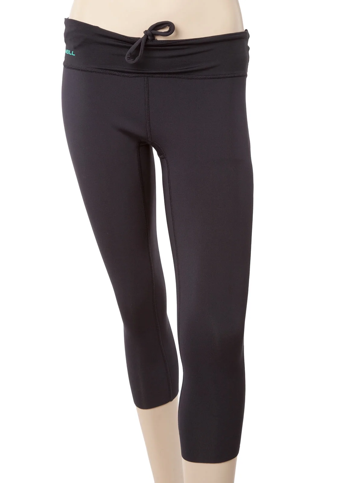 O'Neill Womens Supertech Neoprene Capri 16 Black/seaglass (4837IS)