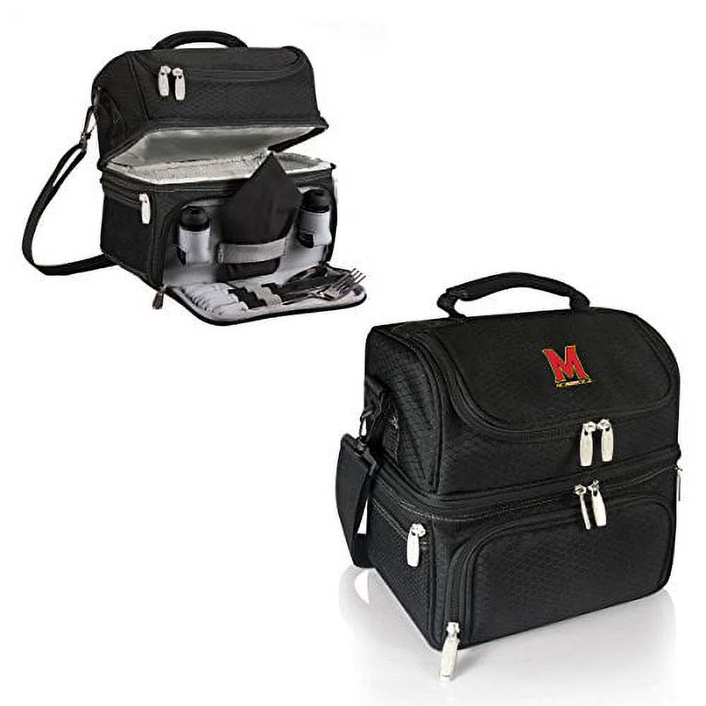 Maryland Team Sports Terrapins Two Tiered Insulated Lunch Cooler