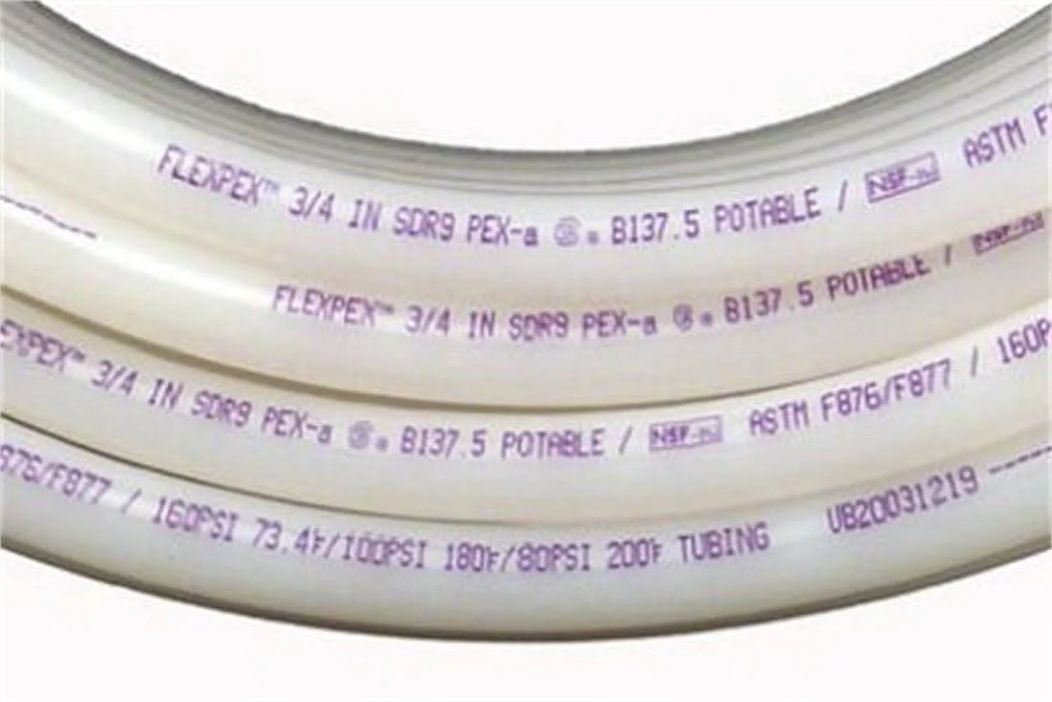 Flex PEX 100 ft. L x 3/4 in. Dia. x 7/8 in. Dia. PEX Pipe