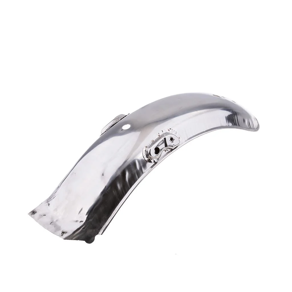 55cm Short Rear Mudguard Mud Flaps Guard Replacement Part for CG 125 - Stainless Steel