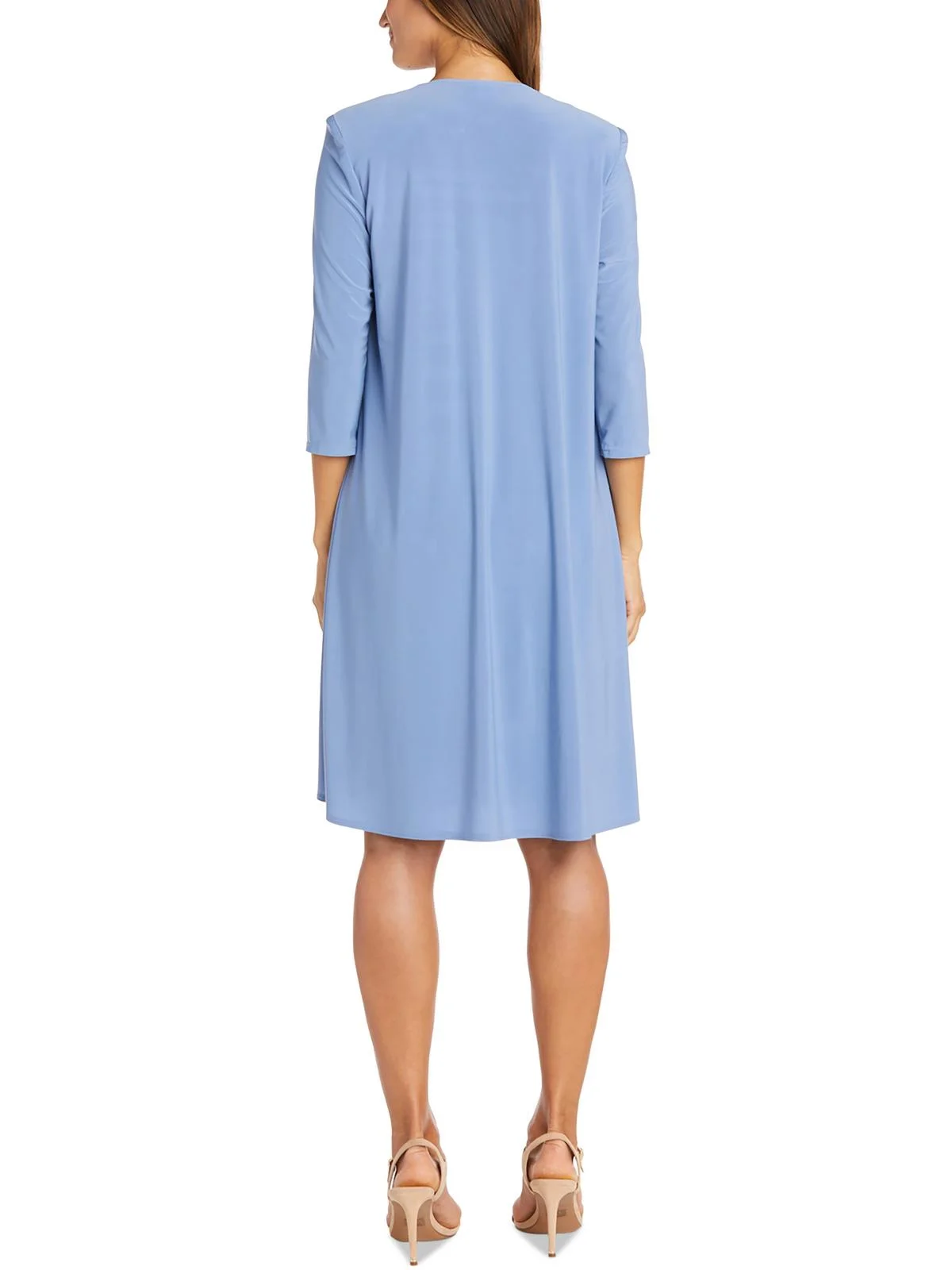 R&M Richards Womens Jersey 2PC Two Piece Dress