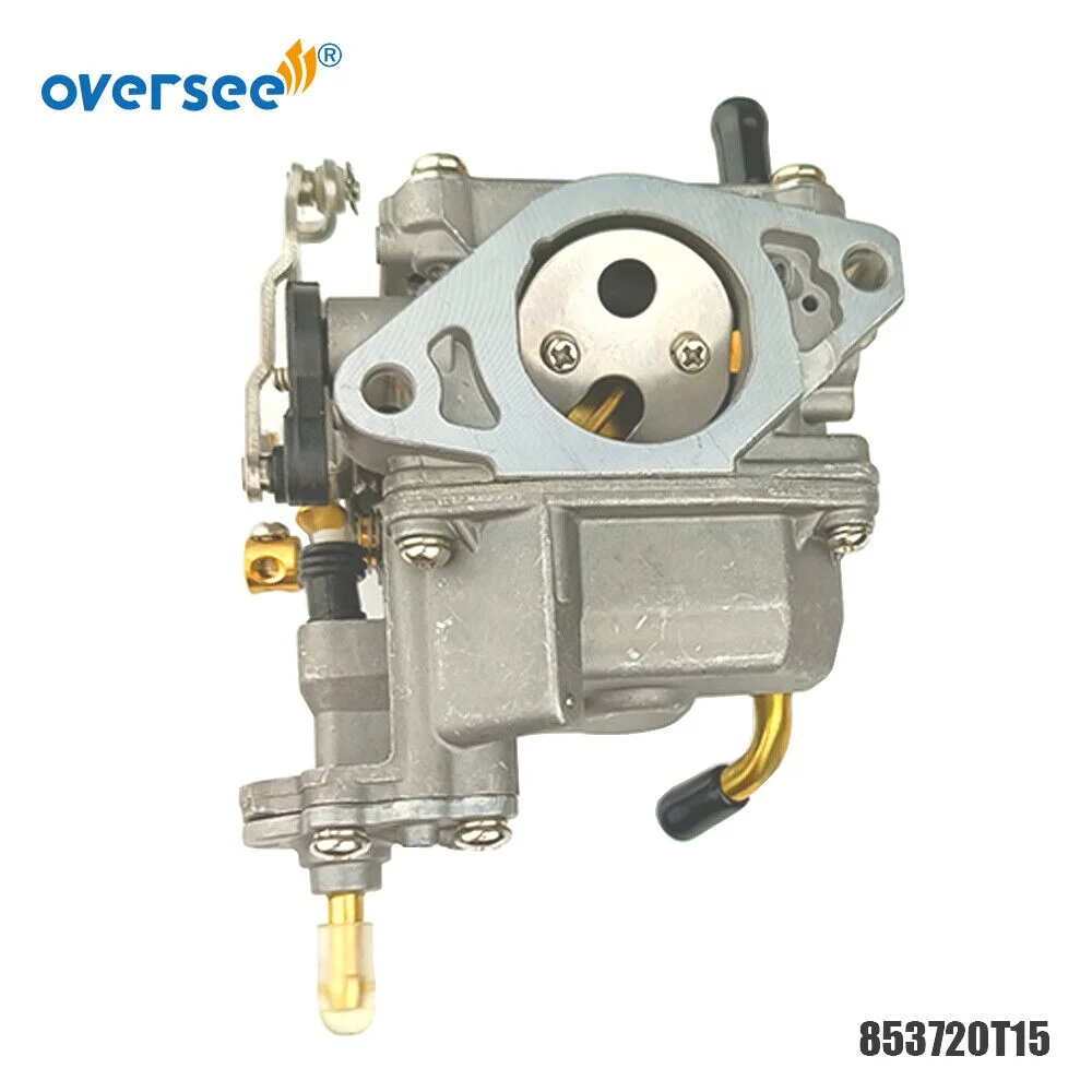 OVERSEE 853720T15 Carburetor For Mercury Mariner Outboard 4T 15HP 853720T21 8M0109535