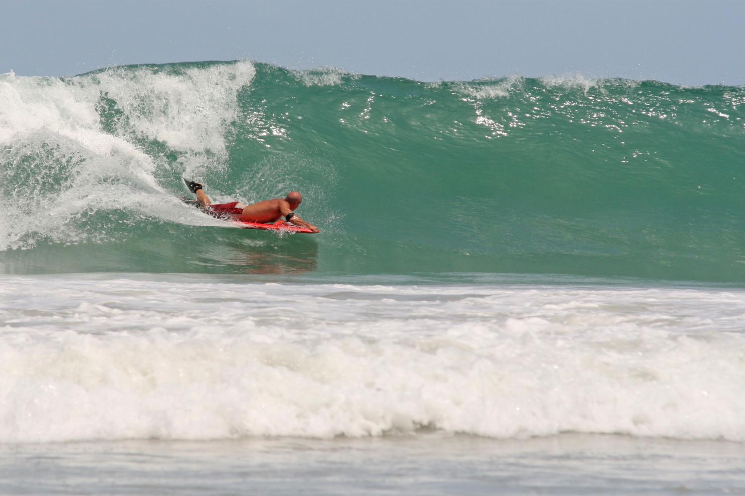 Bodyboarding Thailand Wall Mural Decal by Wallmonkeys Vinyl Peel and Stick Graphic (36 in W x 24 in H)