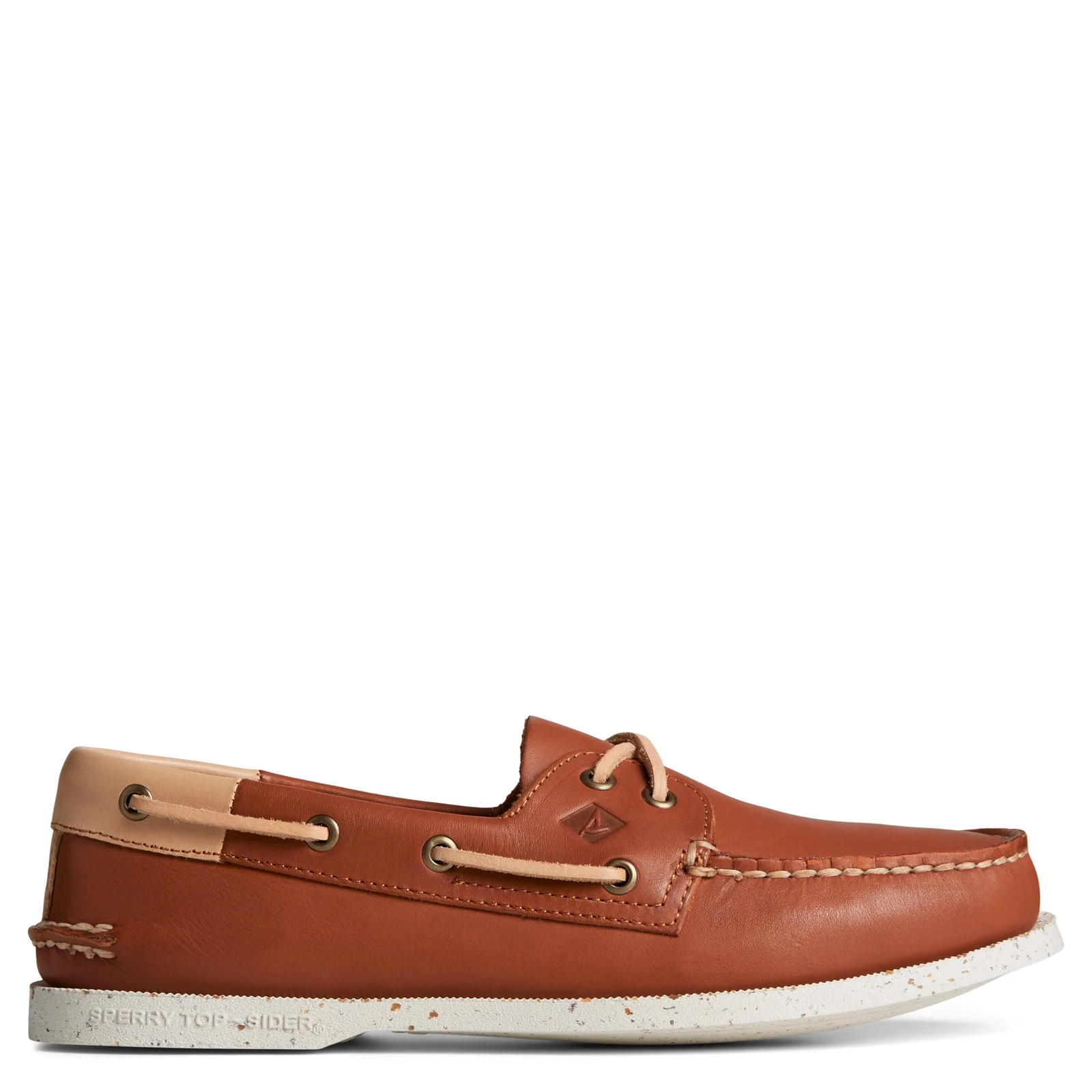 Sperry Men's Authentic Original 2-Eye Seasonal Boat Shoe, Veg TAN, 8.5