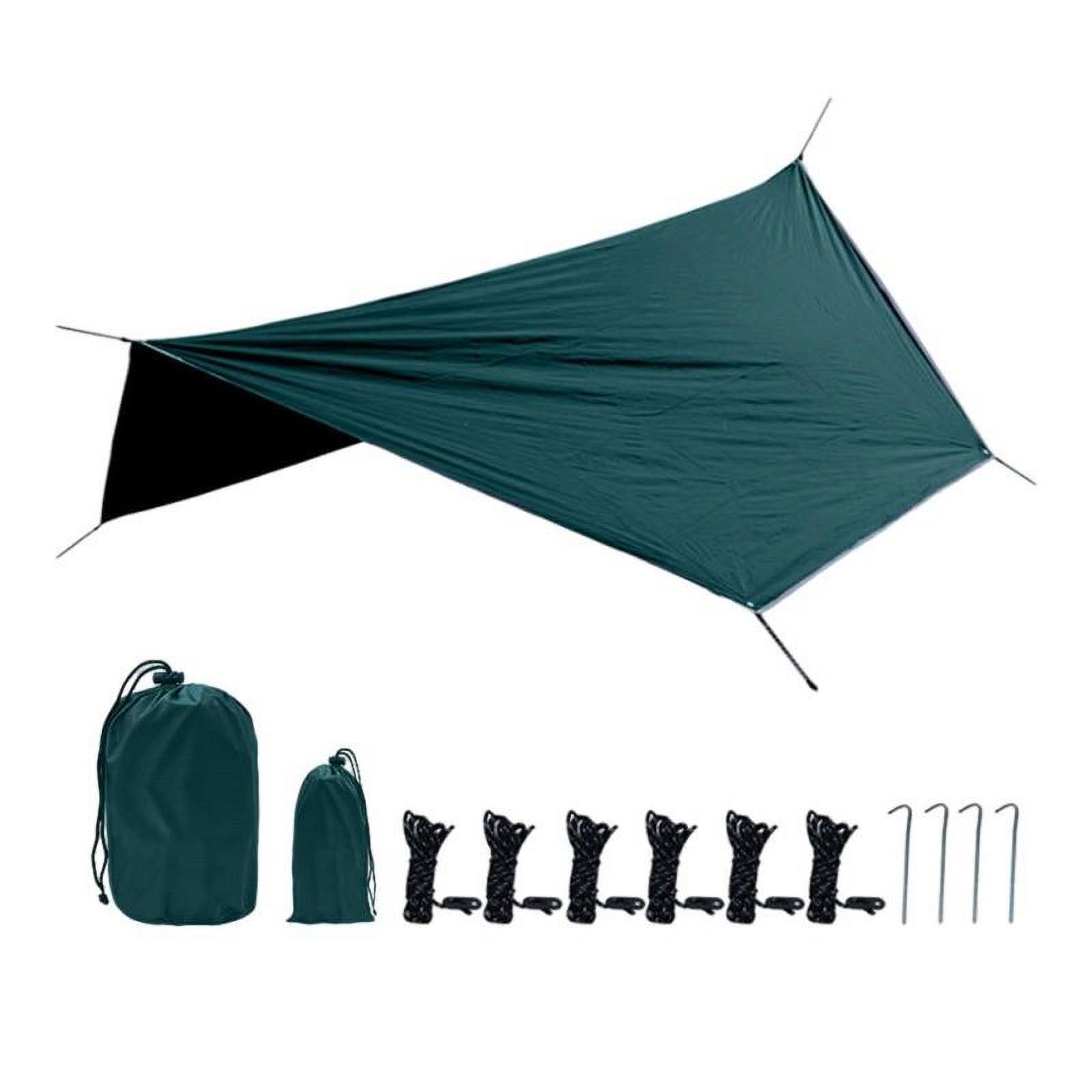 Single Tent Tarp Fly Tent Tarpaulin Canopy Ground Waterproof Lightweight
