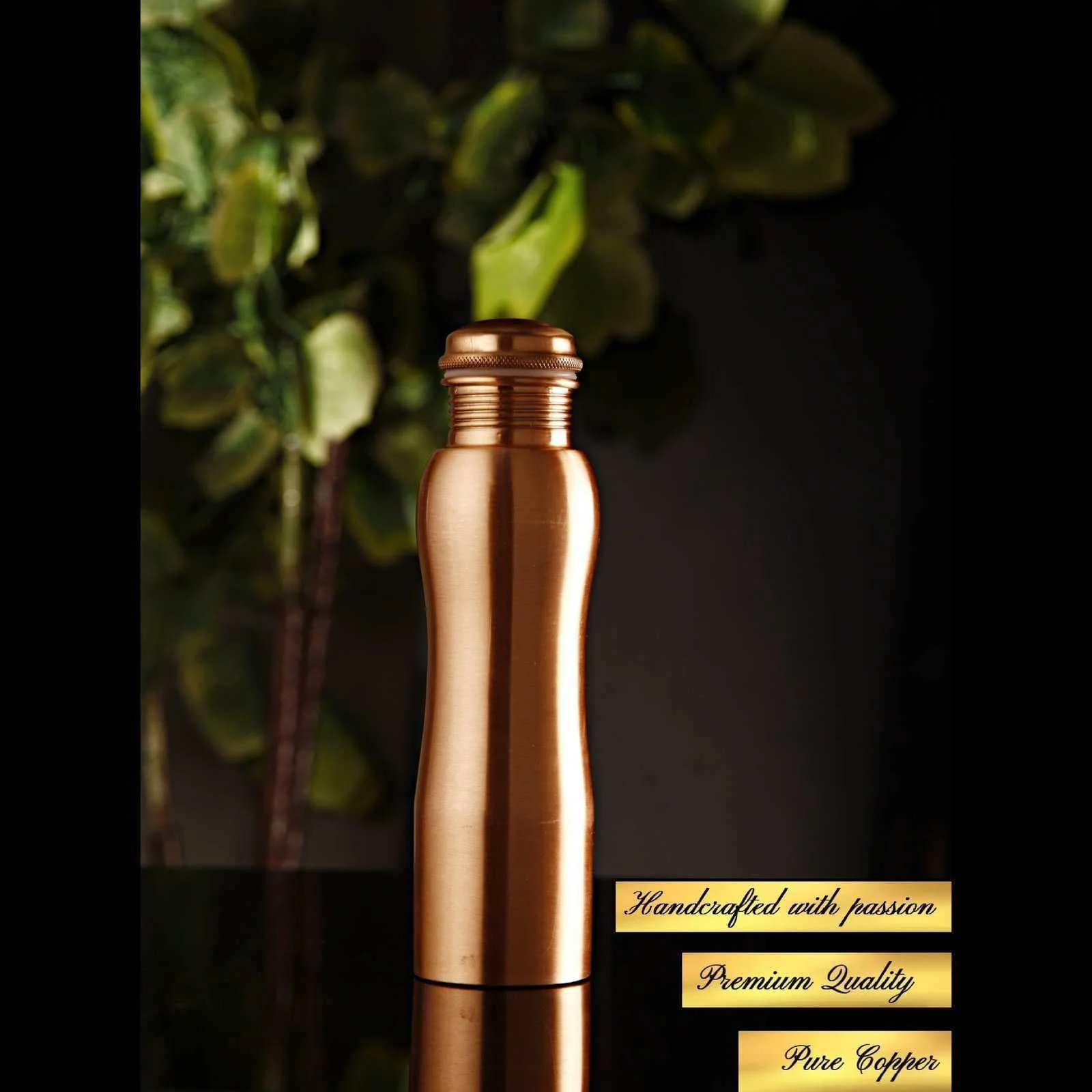 Sports Curve Copper Bottle Design
