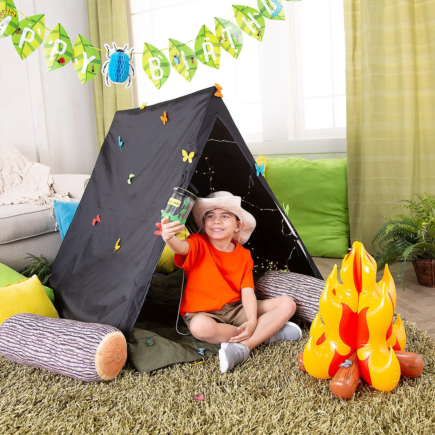 Black Sleepover Tent