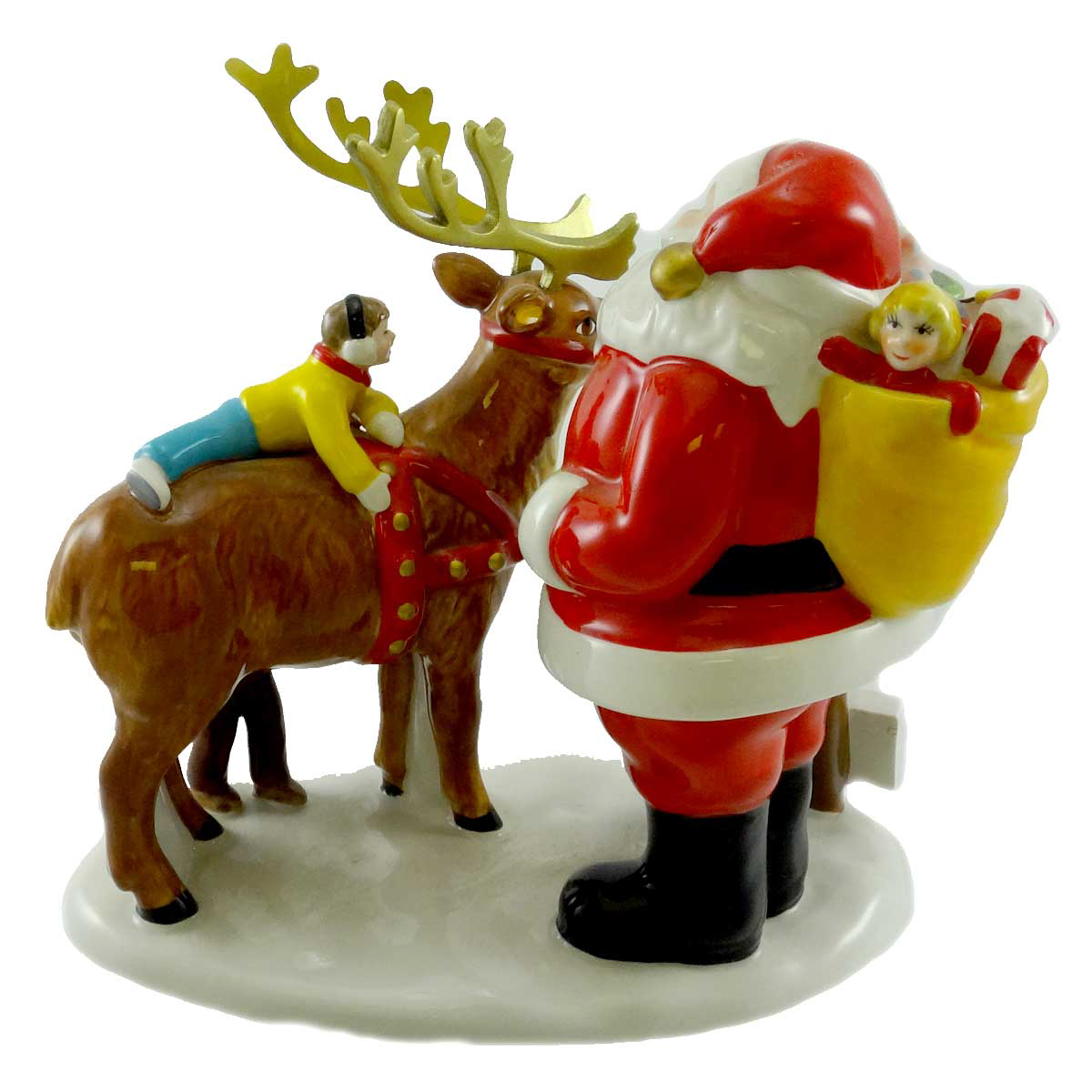 Dept 56 Accessories MAIN STREET TOWN SANTA Ceramic Snow Village Limited 55254