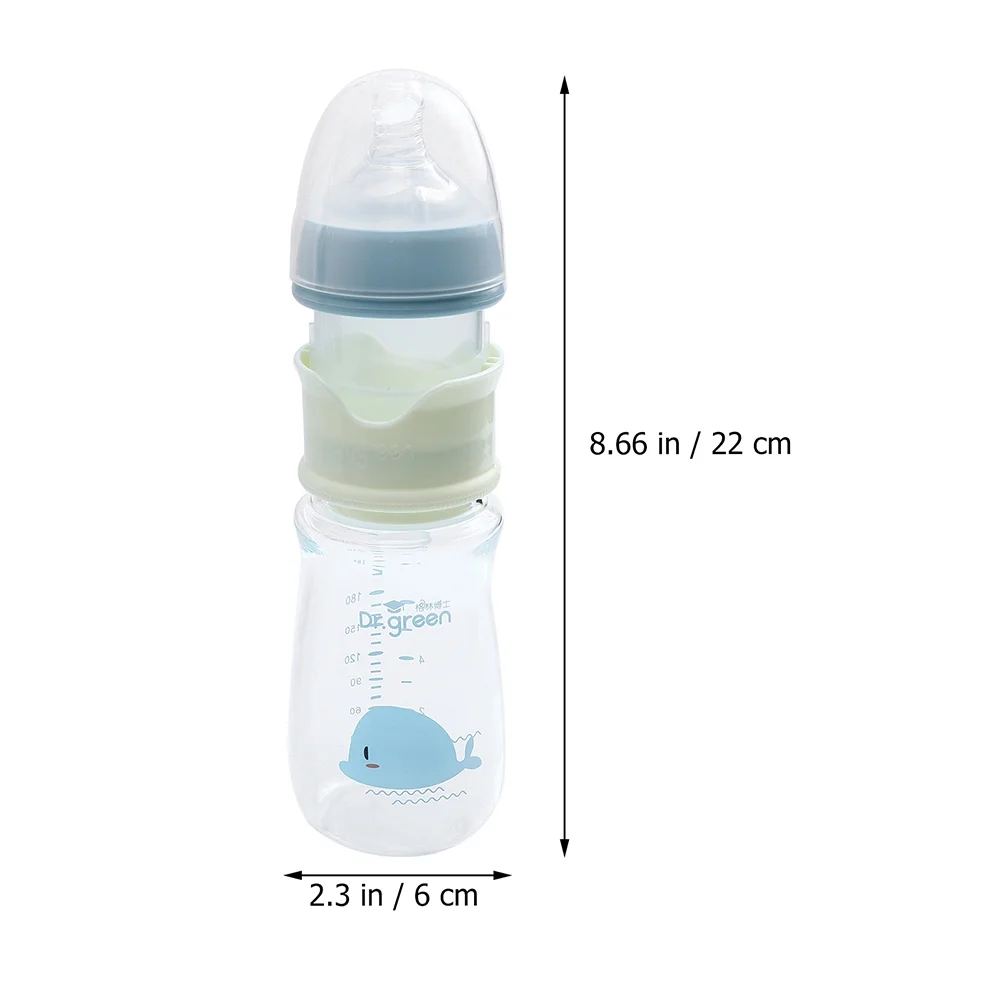 Multipurpose Baby Bottle Milk Powder Container for Home Travel Outdoor 240ml