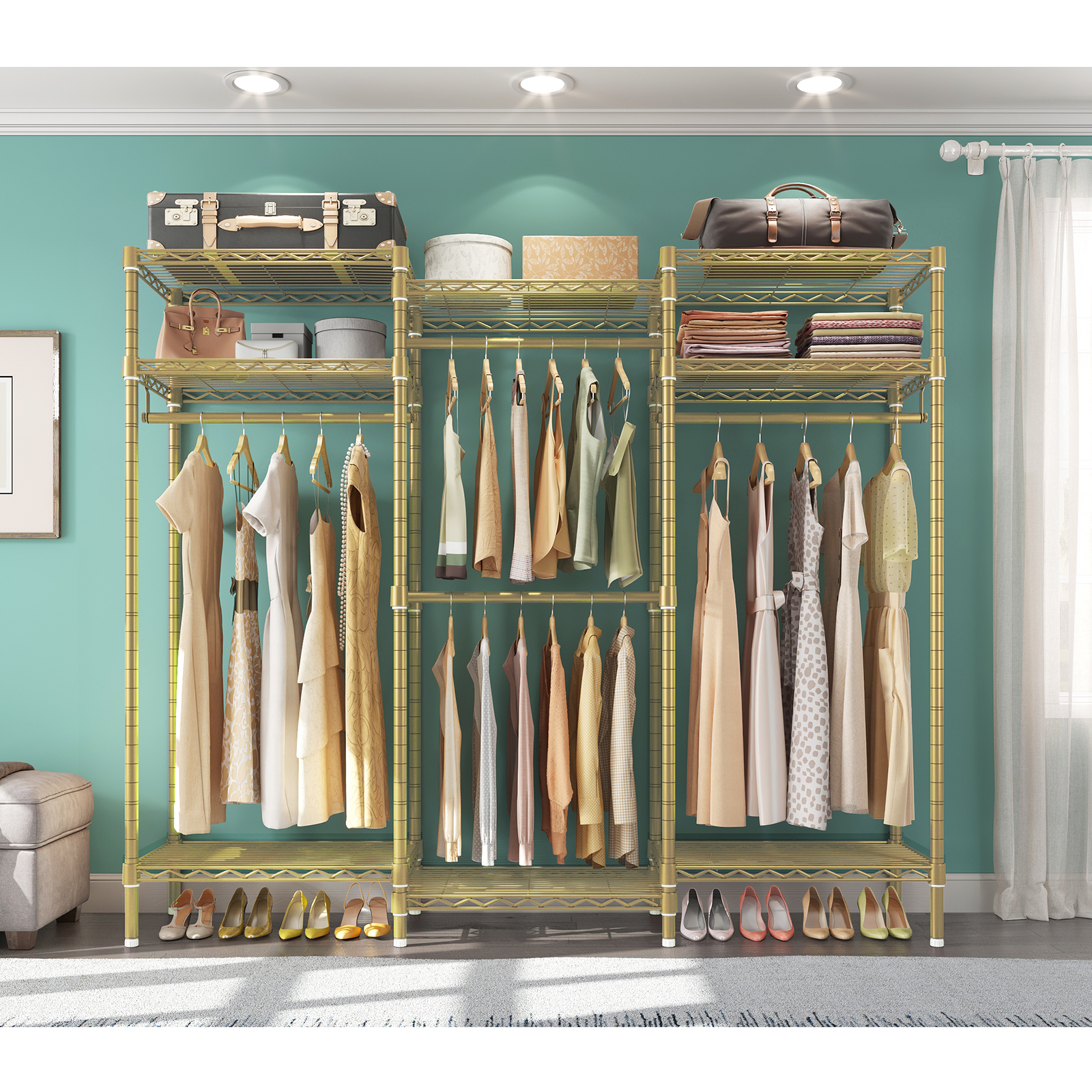 VIPEK V5i Garment Rack Heavy Duty Clothes Rack, 68.9