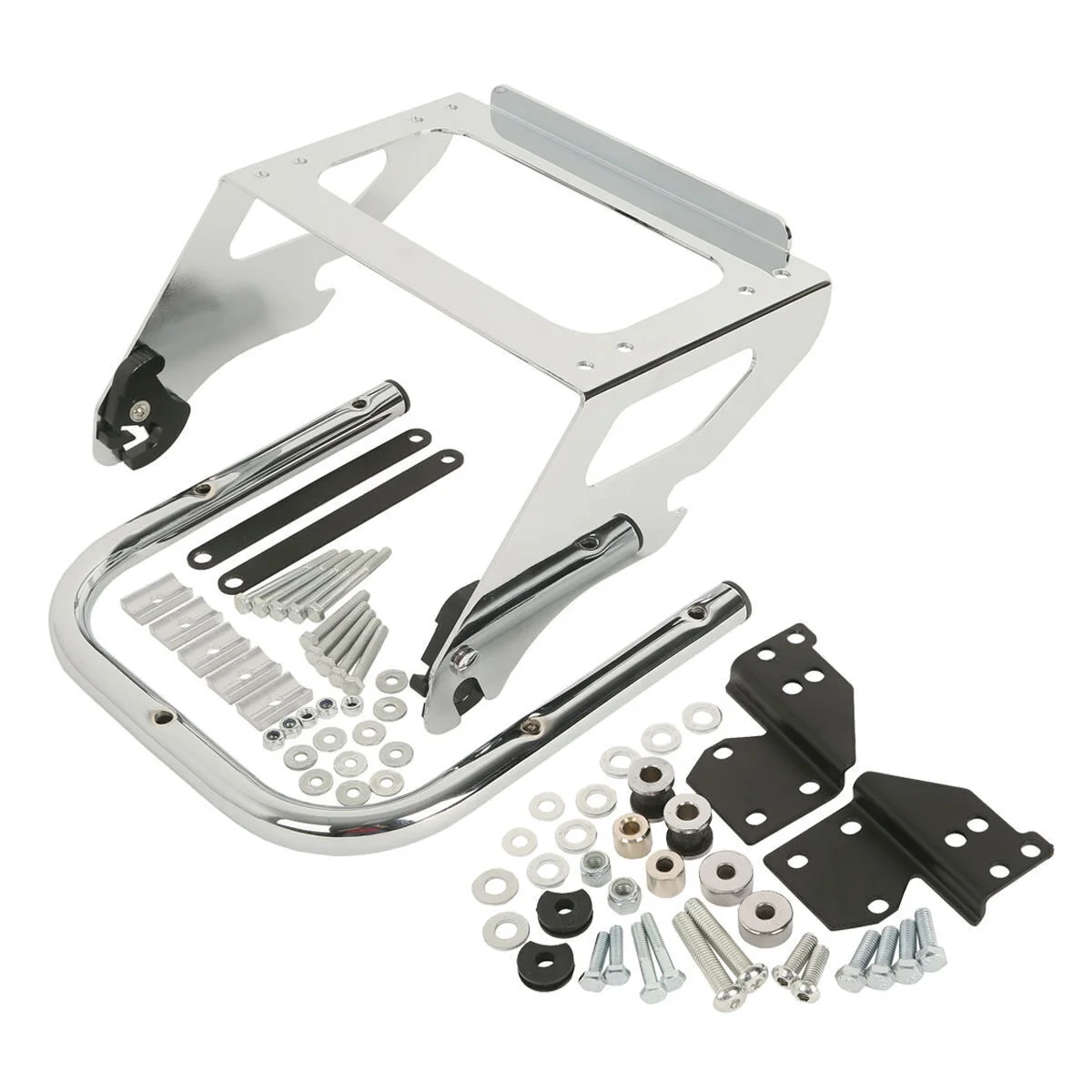 Solo Mounting Rack + Docking Hardware Kit For Harley-Davidson Tour Pak Pack