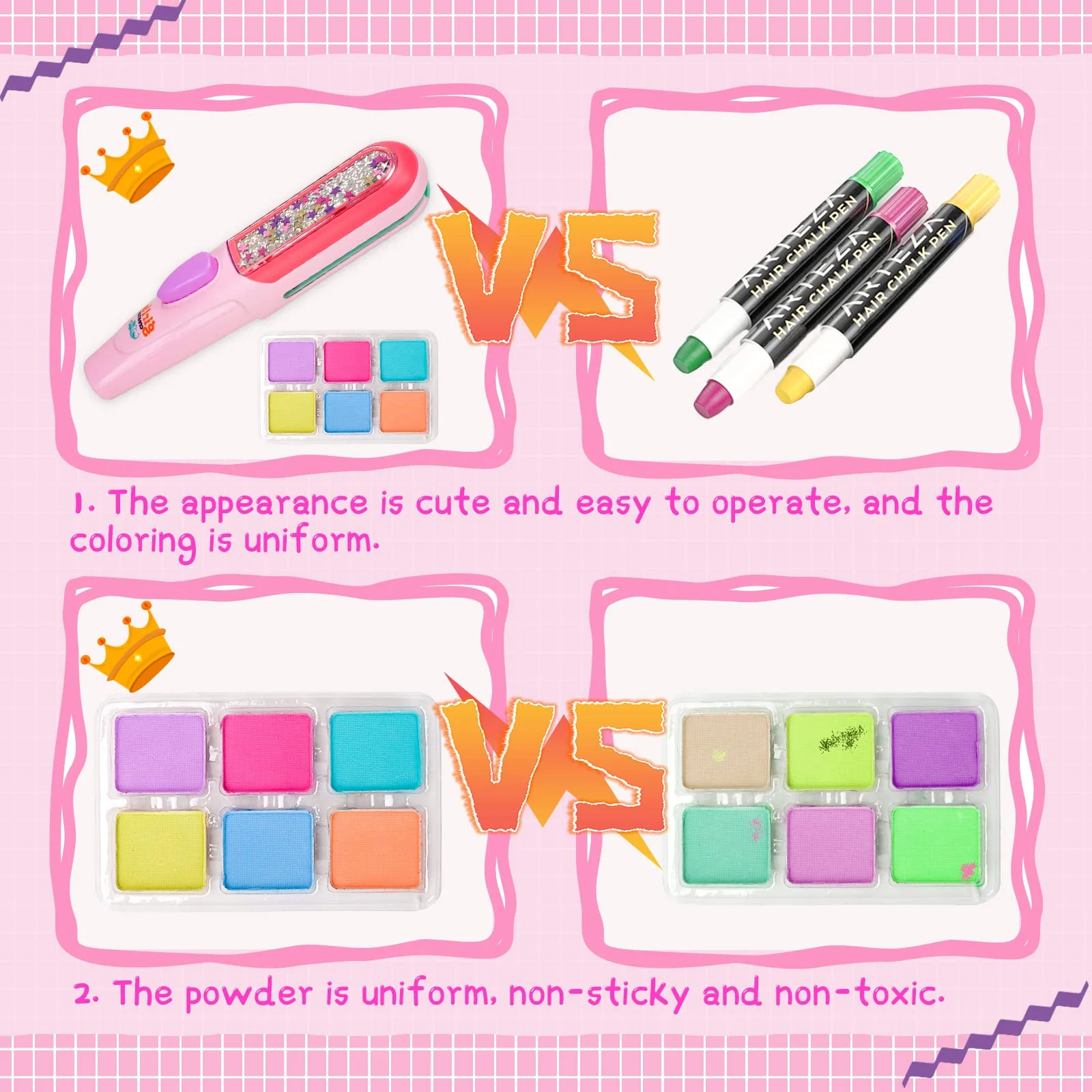 Dream Fun Beaded Hair Braiding Machine for 4 5 6 Year Old Girls Hair Beader Jewellery Kits for 3-7 Year Old Girl Hair Accessories Kits Birthday Gift for Kids Age 8 9 10