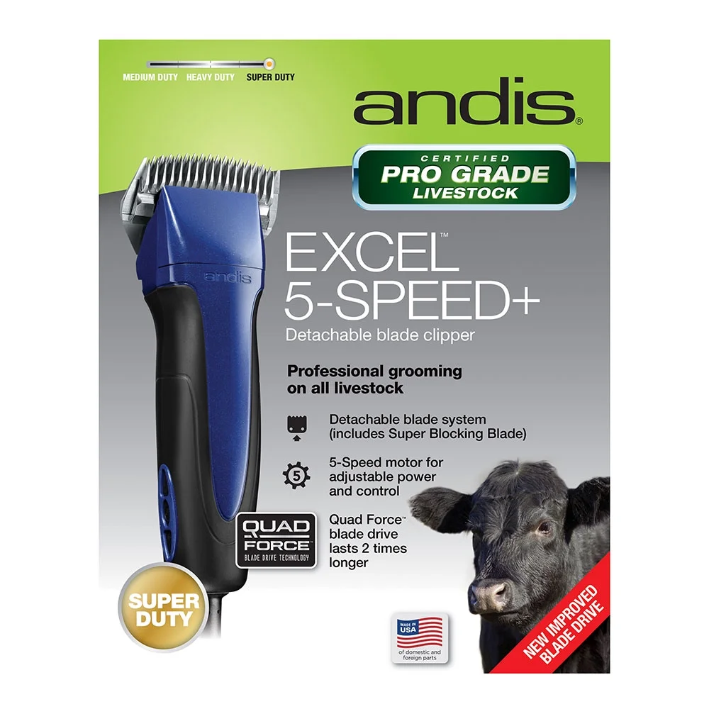 (C)Xcl 5 Speed Clppr w/Spr Blckng Blde(6