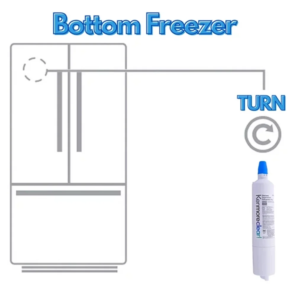 4 Pack Replacement for Kenmore 9990 9990P 46-9990 469990 Refrigerator Water Filter